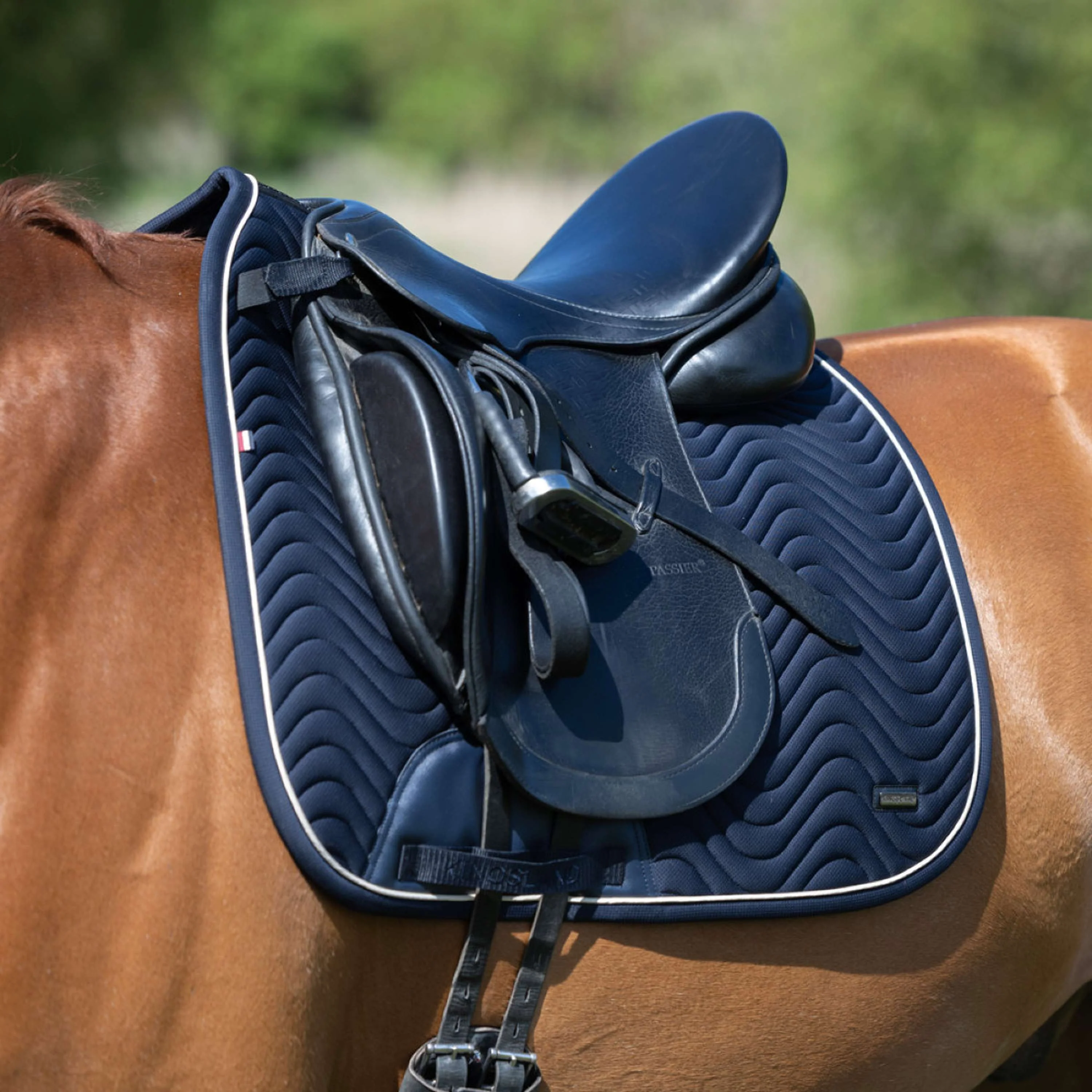 Kingsland Tapis de Selle KLLucca Cooling Dressage Marin - Image 2
