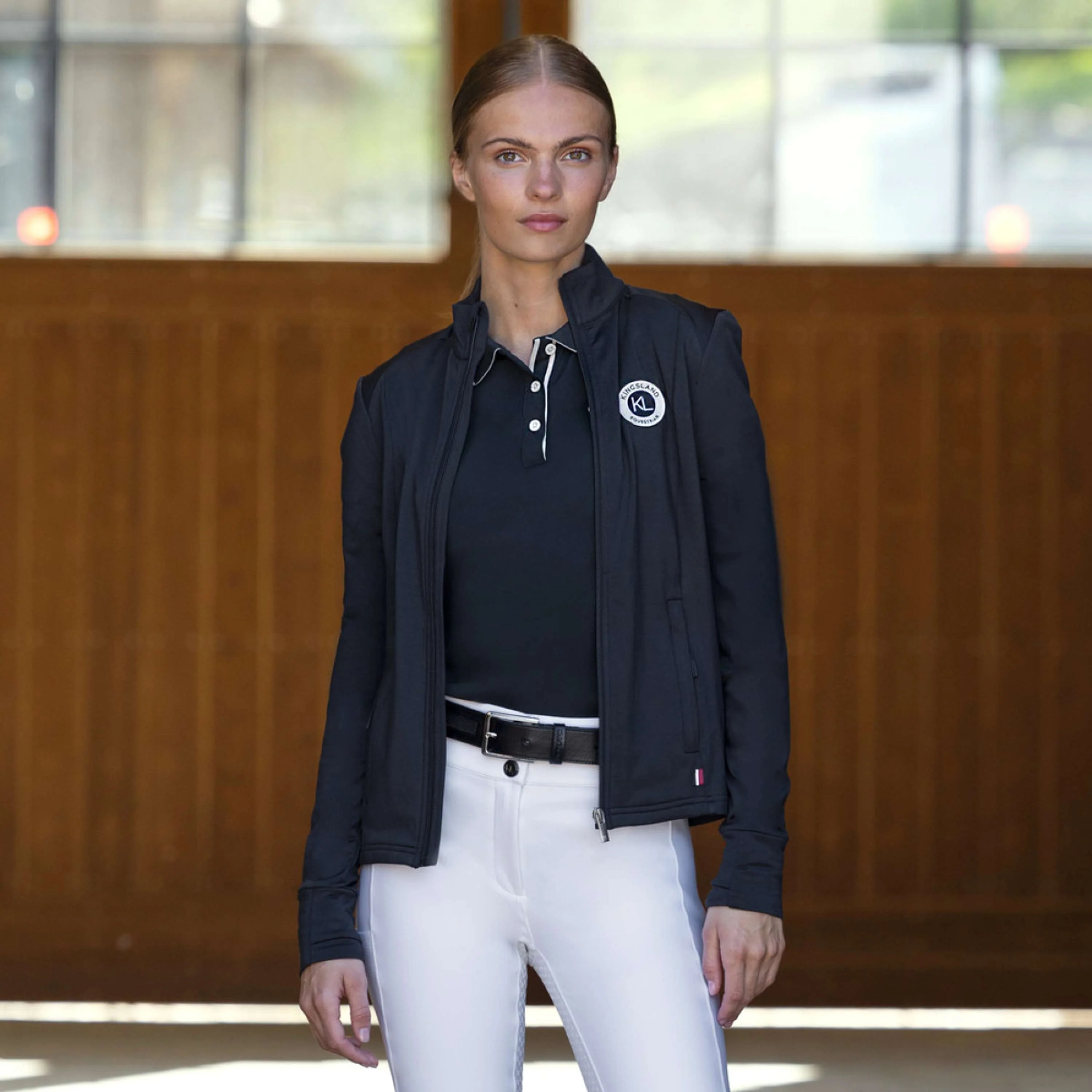 Kingsland Veste KLLucy Polaire Microfibre Marin - Image 2