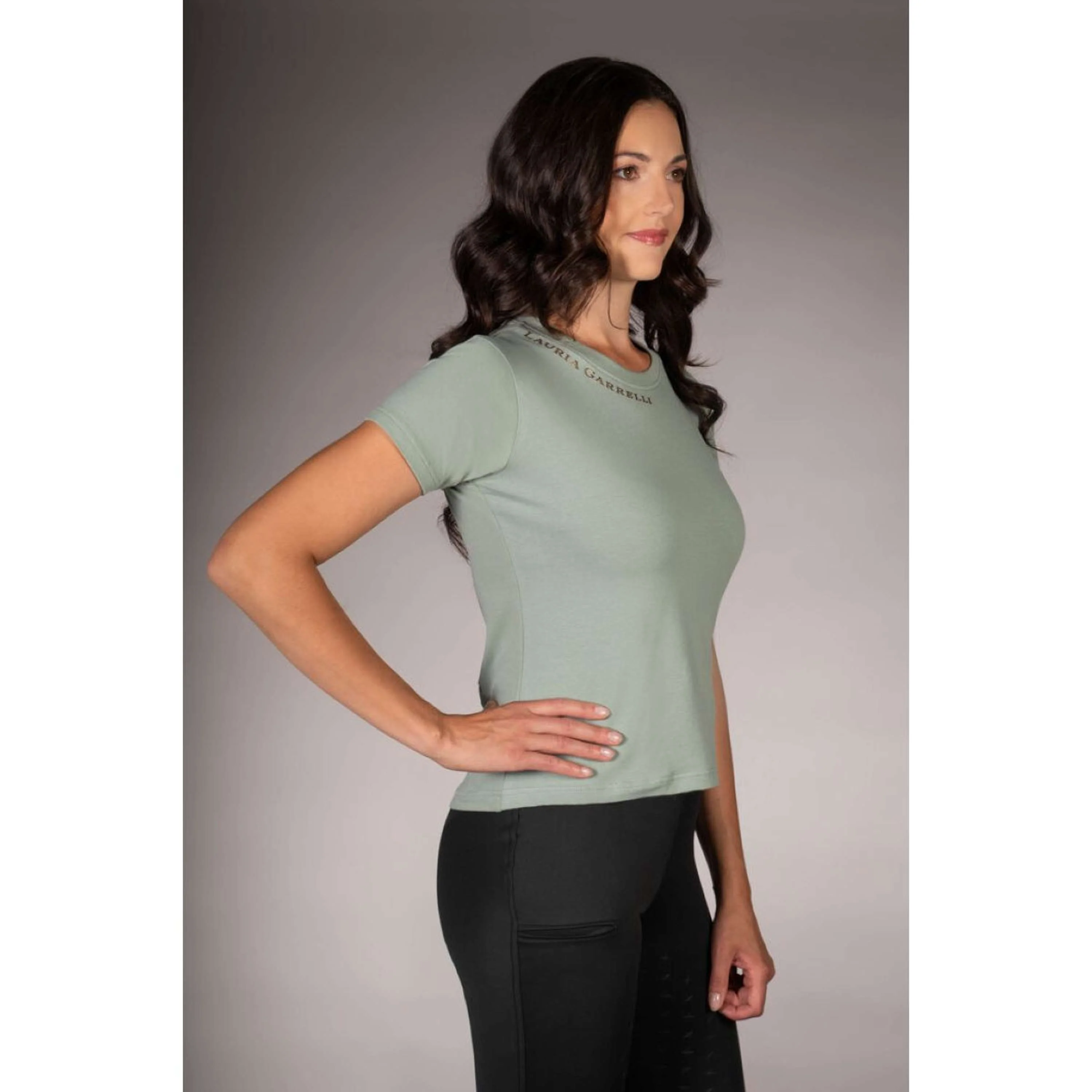 Lauria Garrelli T-Shirt Limone Sage - Image 2