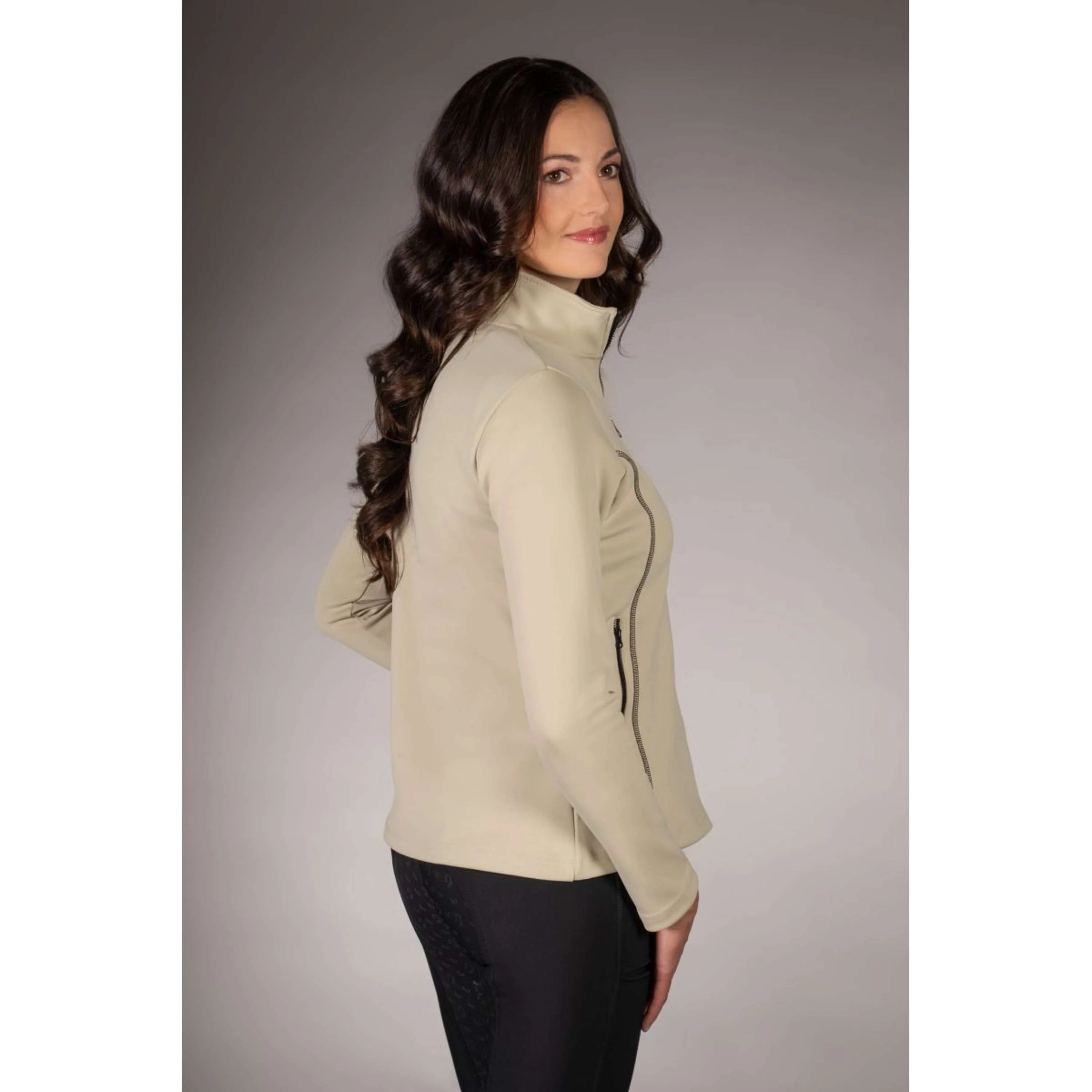 Lauria Garrelli Veste Polaire Limone Gris/Beige - Image 5