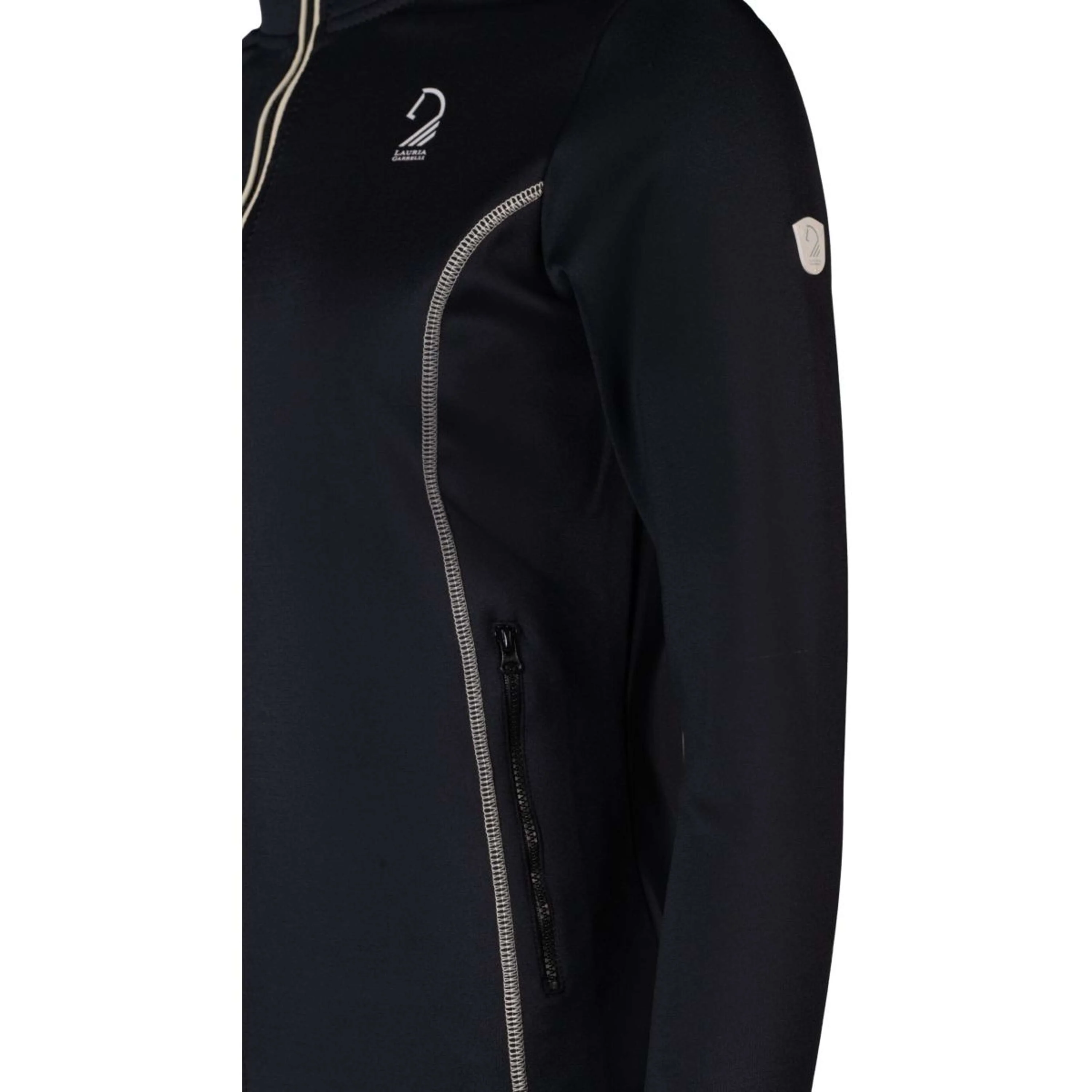 Lauria Garrelli Veste Polaire Limone Noir - Image 7