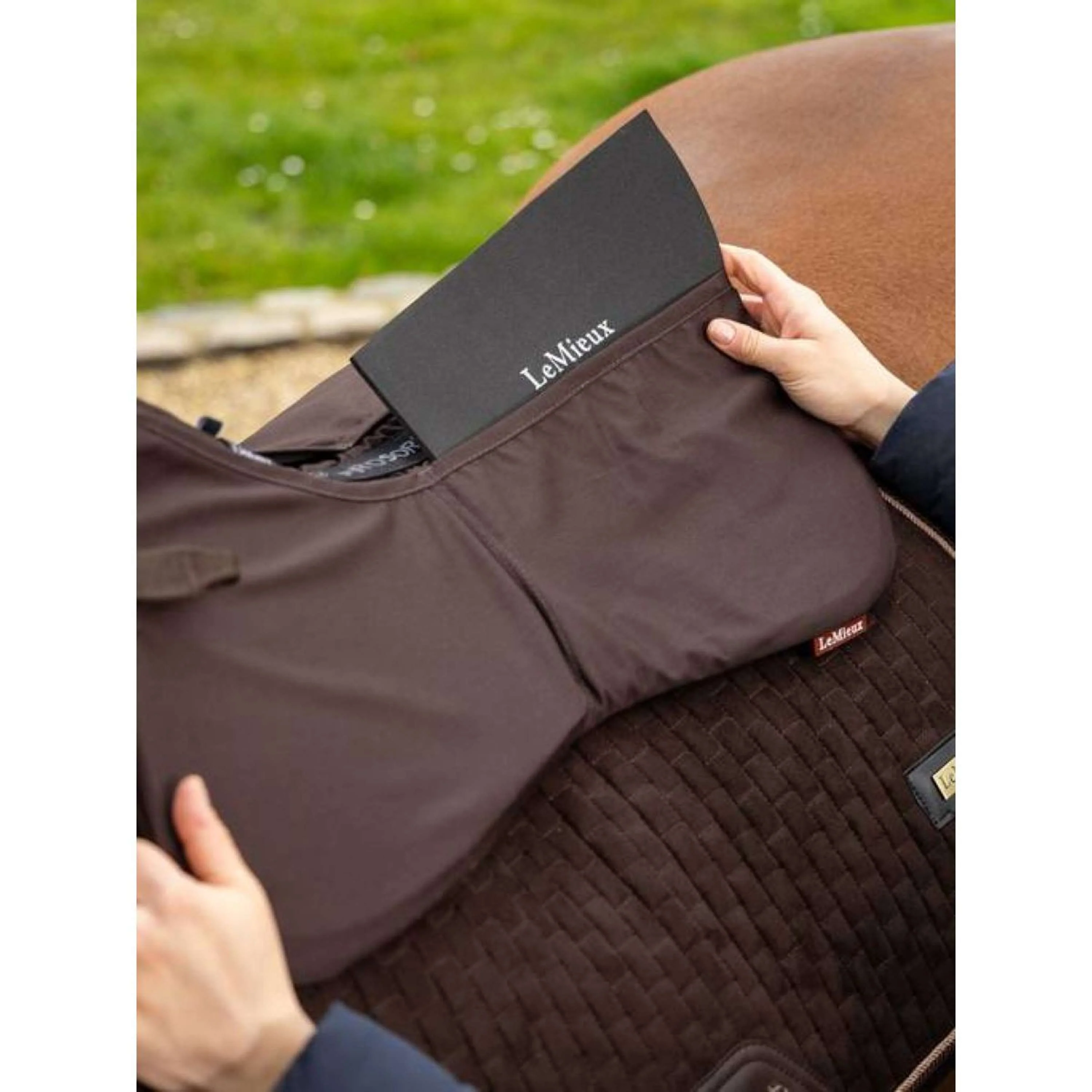LeMieux Amortisseur Prosorb 2 Pocket Marron - Image 3