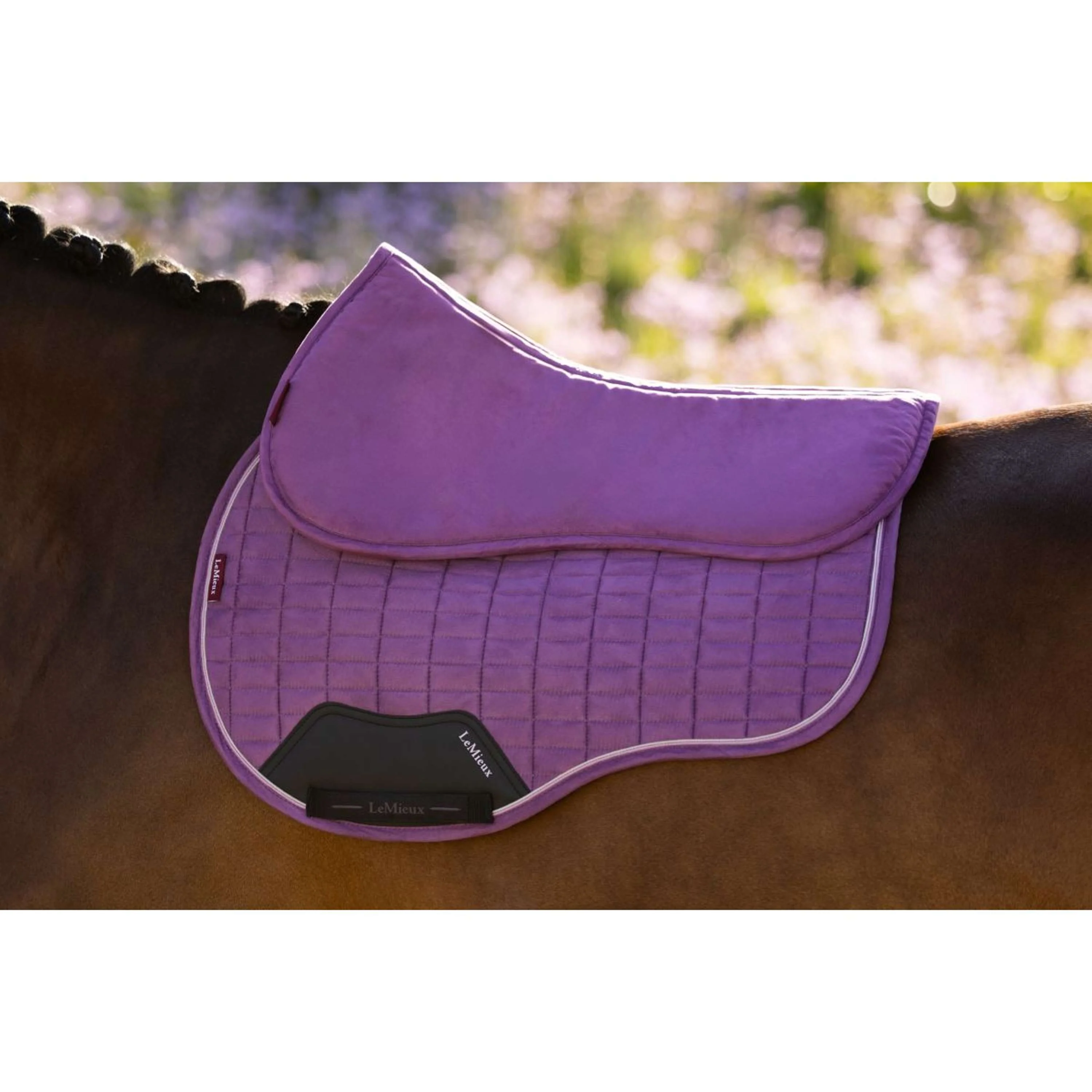 LeMieux Amortisseur Suede Mallow - Image 3