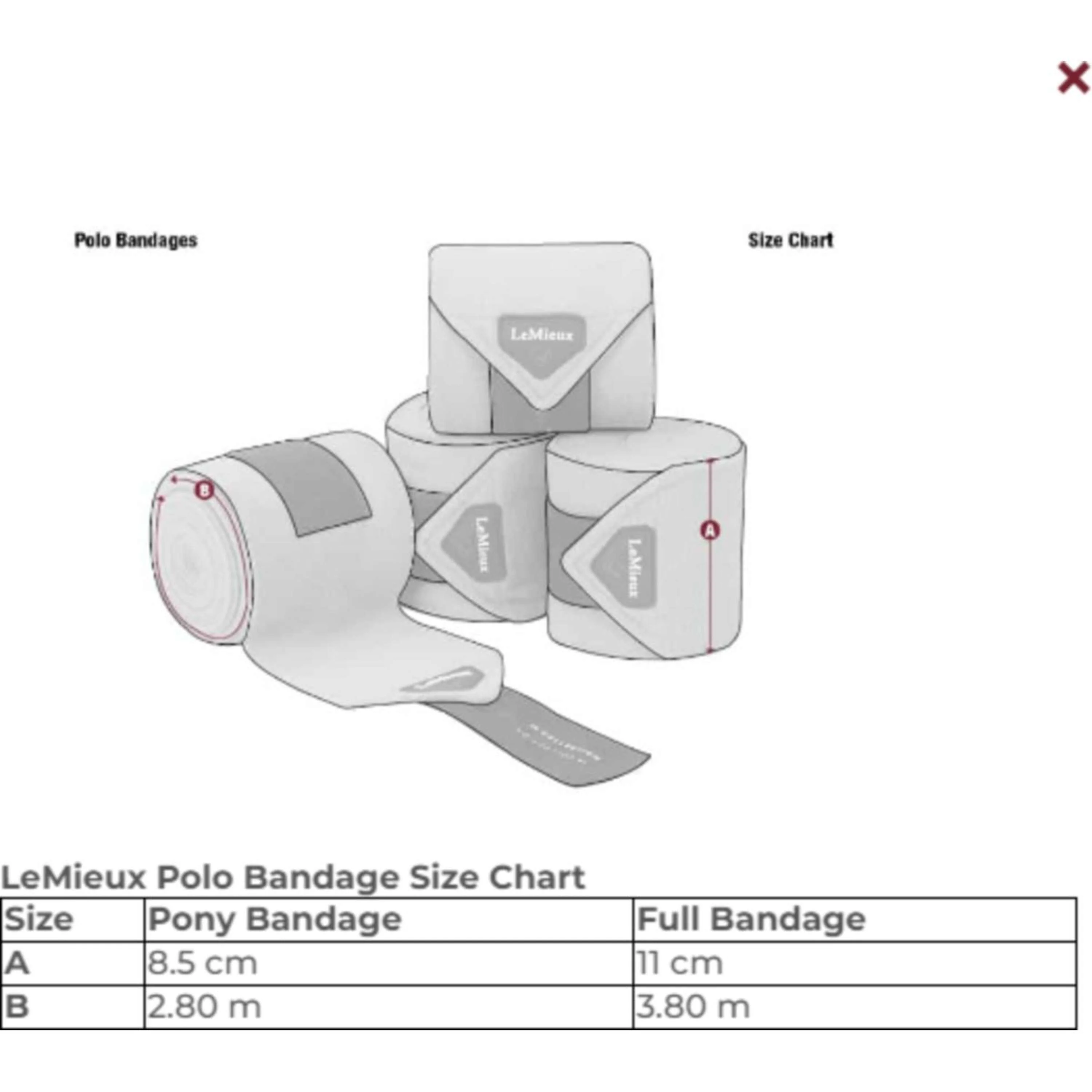 LeMieux Bandages Loire Polo Mulberry - Image 2