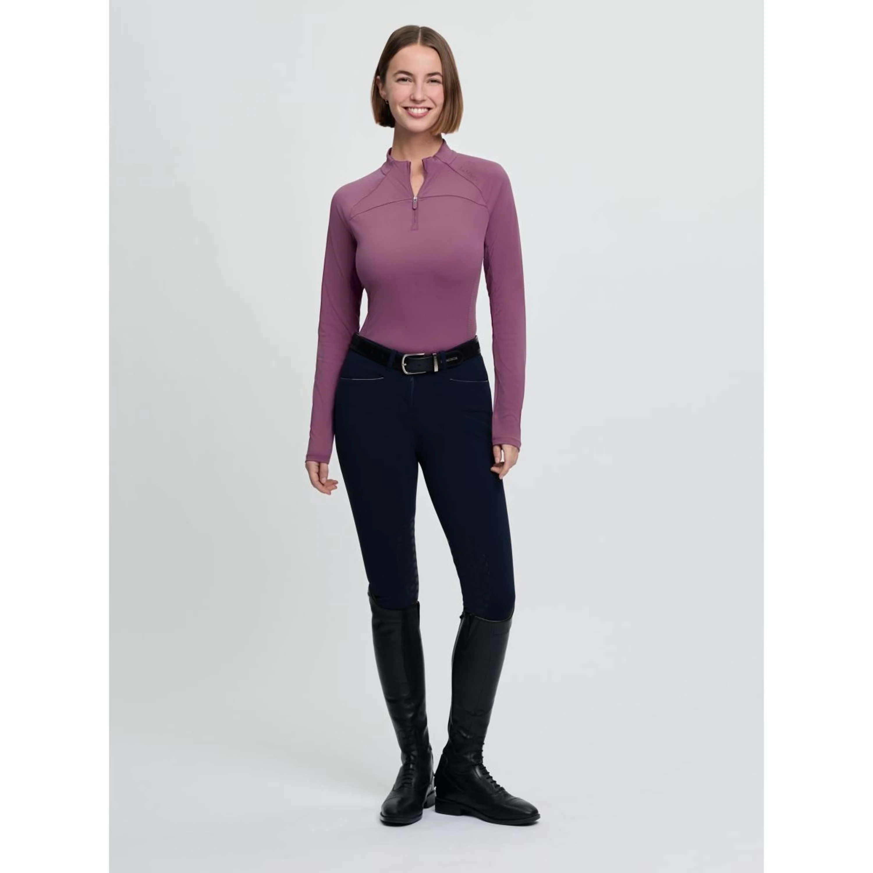LeMieux Base Layer Airflow Longues Manches Mallow - Image 4