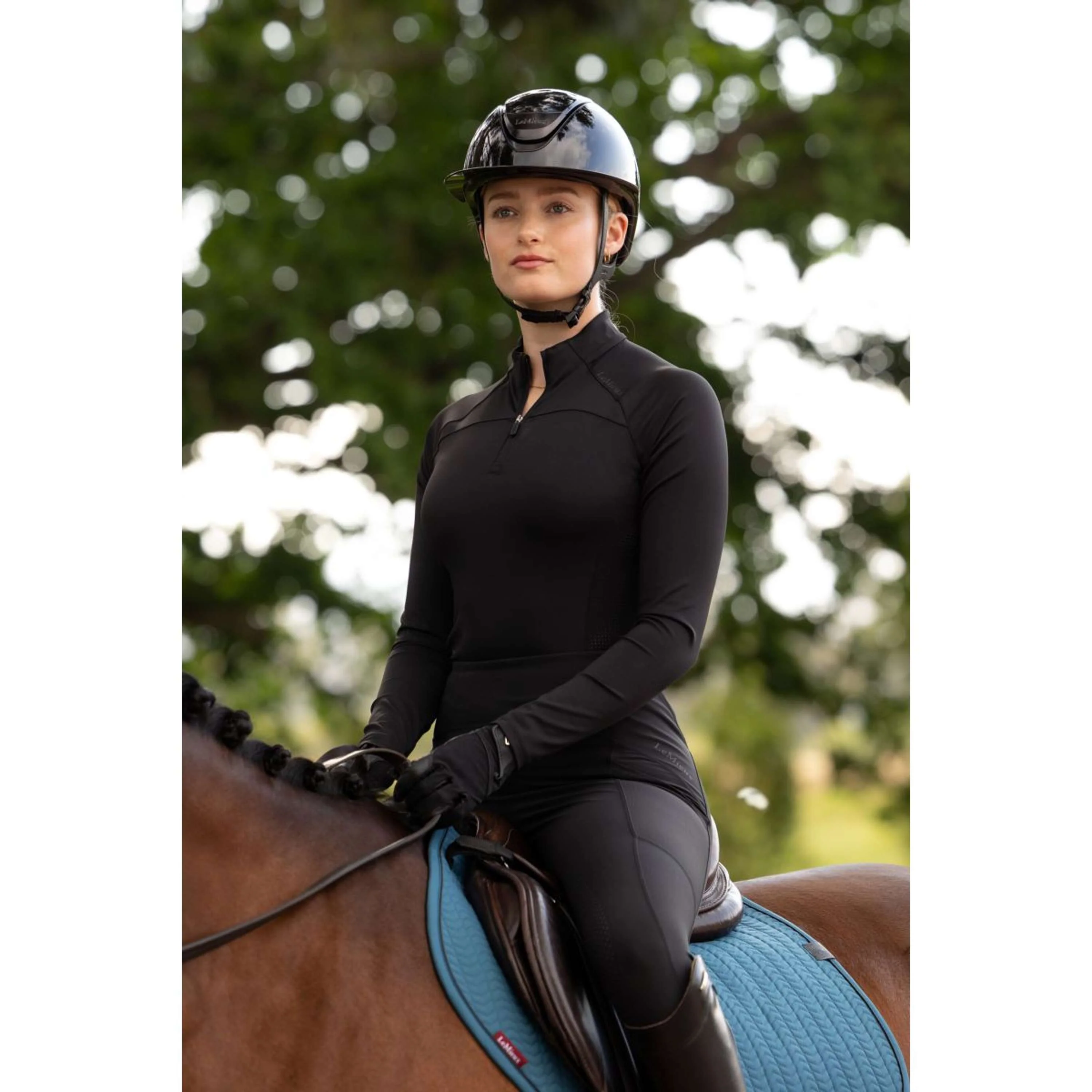 LeMieux Base Layer Airflow Longues Manches Noir - Image 6