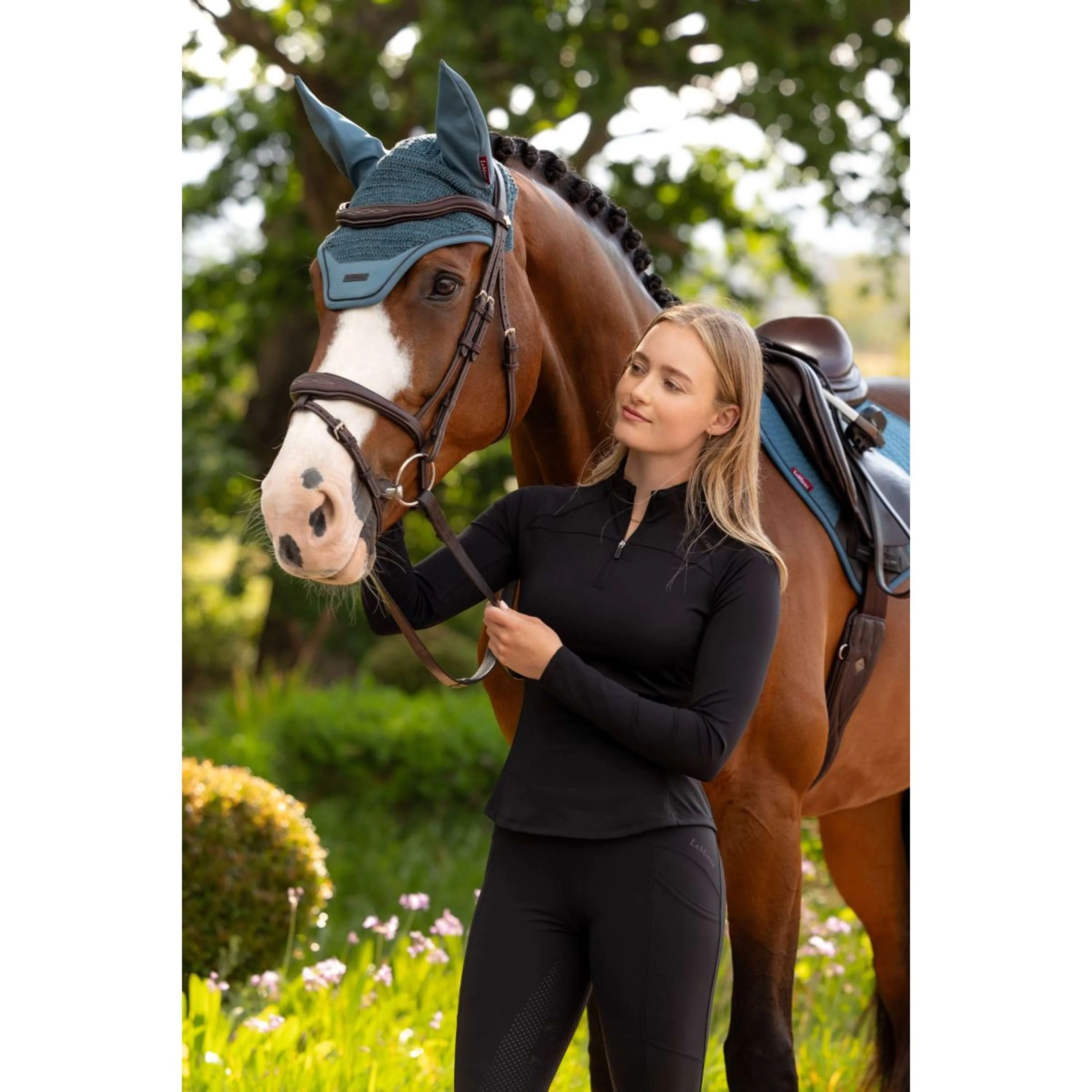LeMieux Base Layer Airflow Longues Manches Noir - Image 7