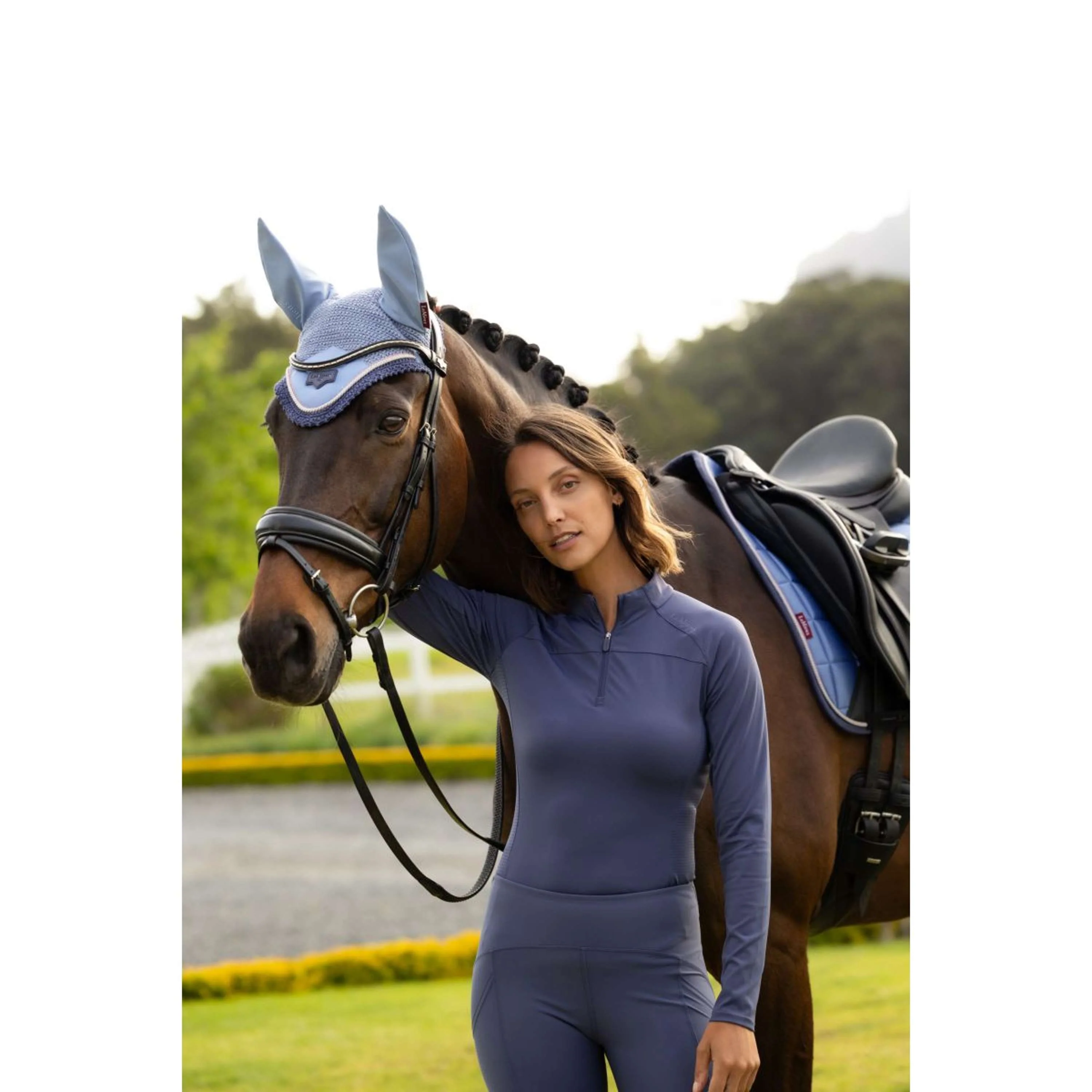 LeMieux Base Layer Airflow Longues Manches Shadow - Image 2