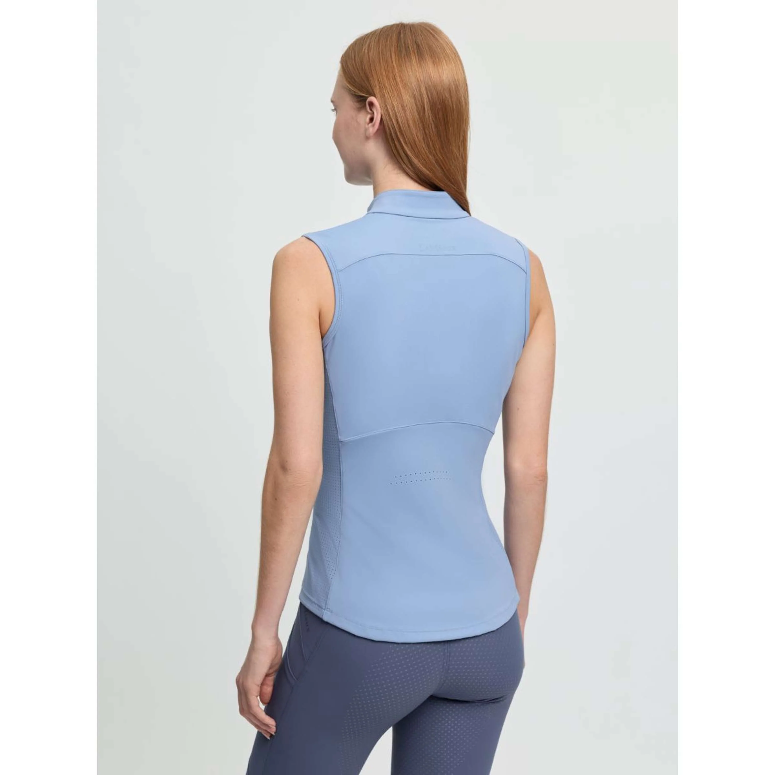 LeMieux Base Layer Airflow Sans Manche Powder Blue - Image 7