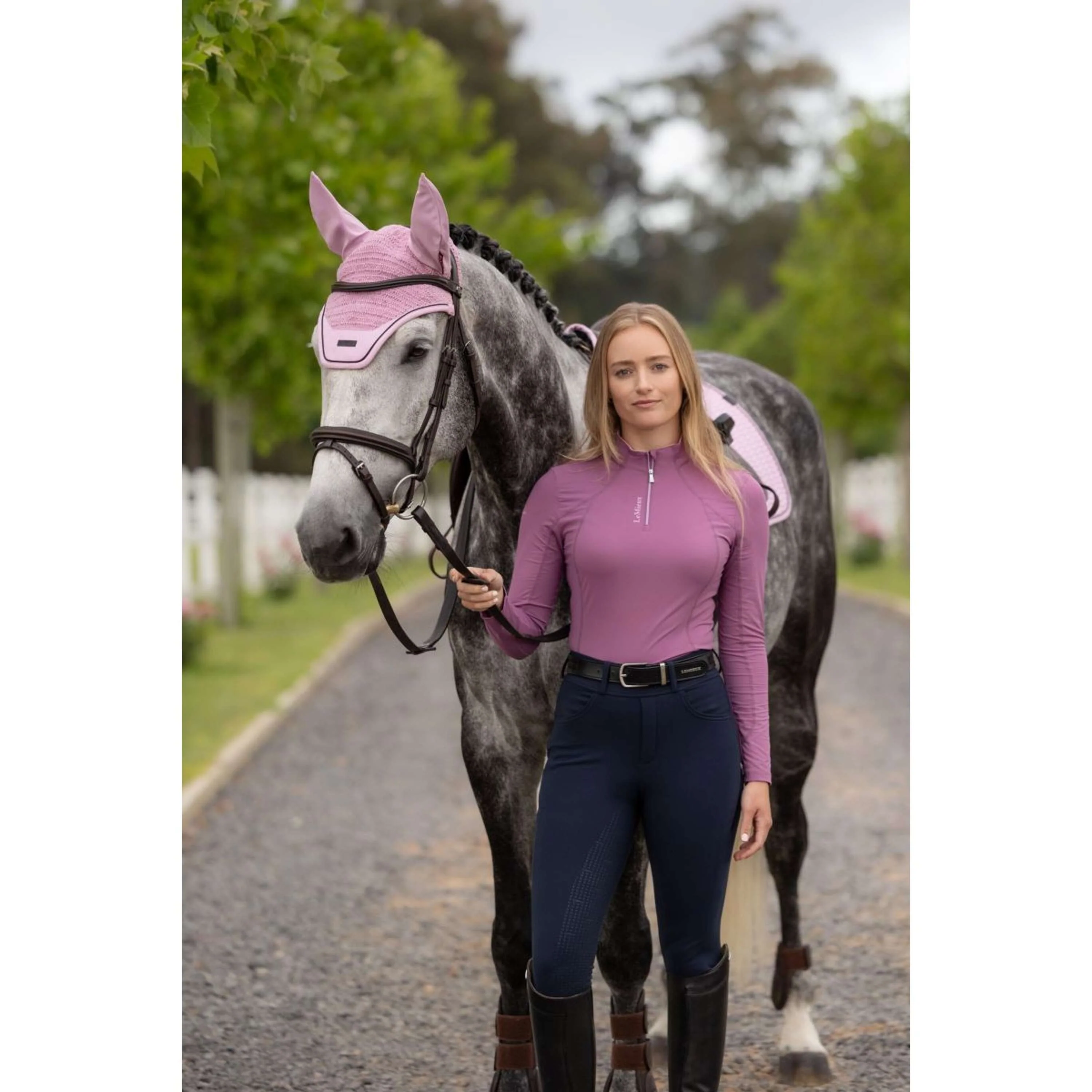 LeMieux Base Layer Classique Mallow - Image 15