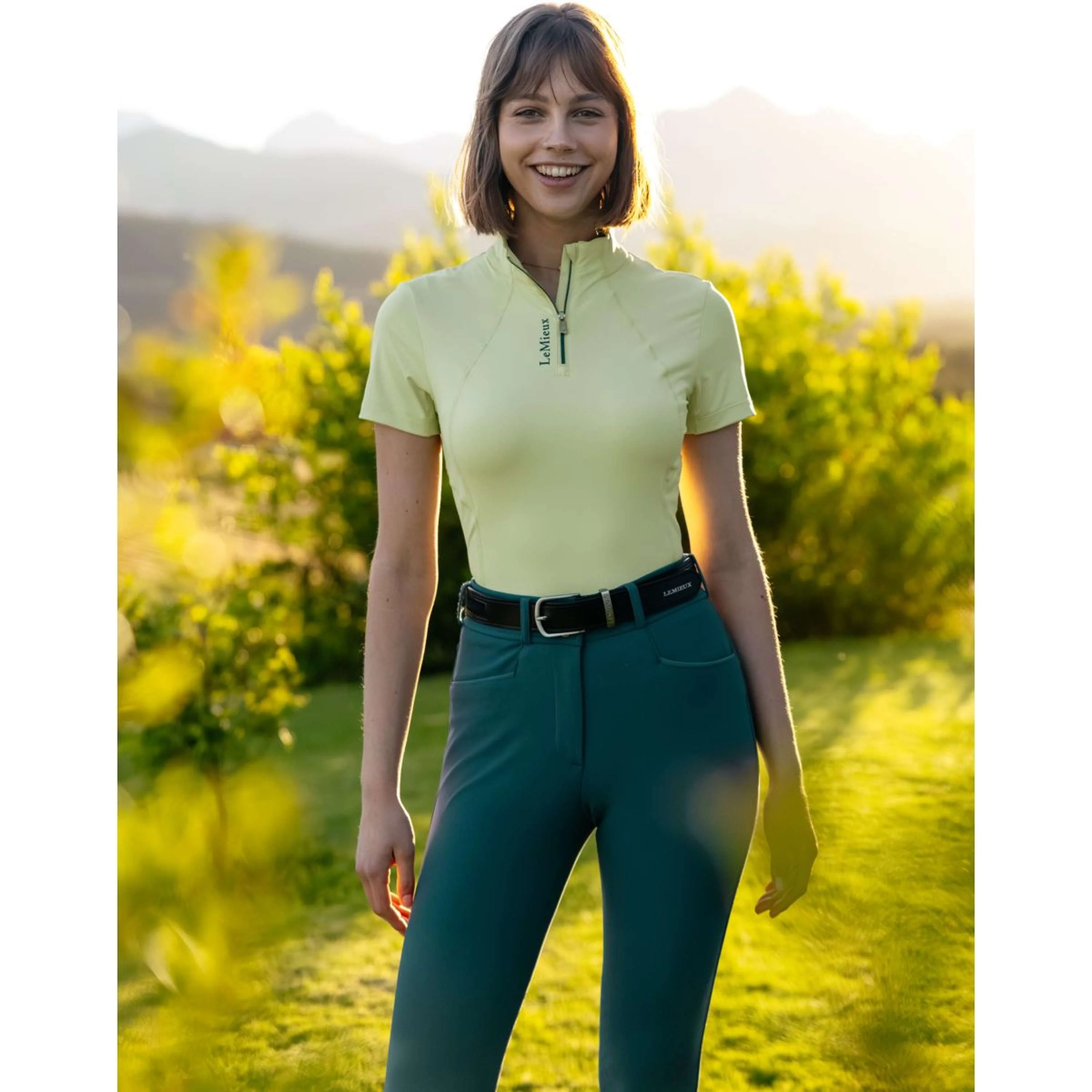 LeMieux Base Layer Classique Manches Courtes Macaron - Image 4