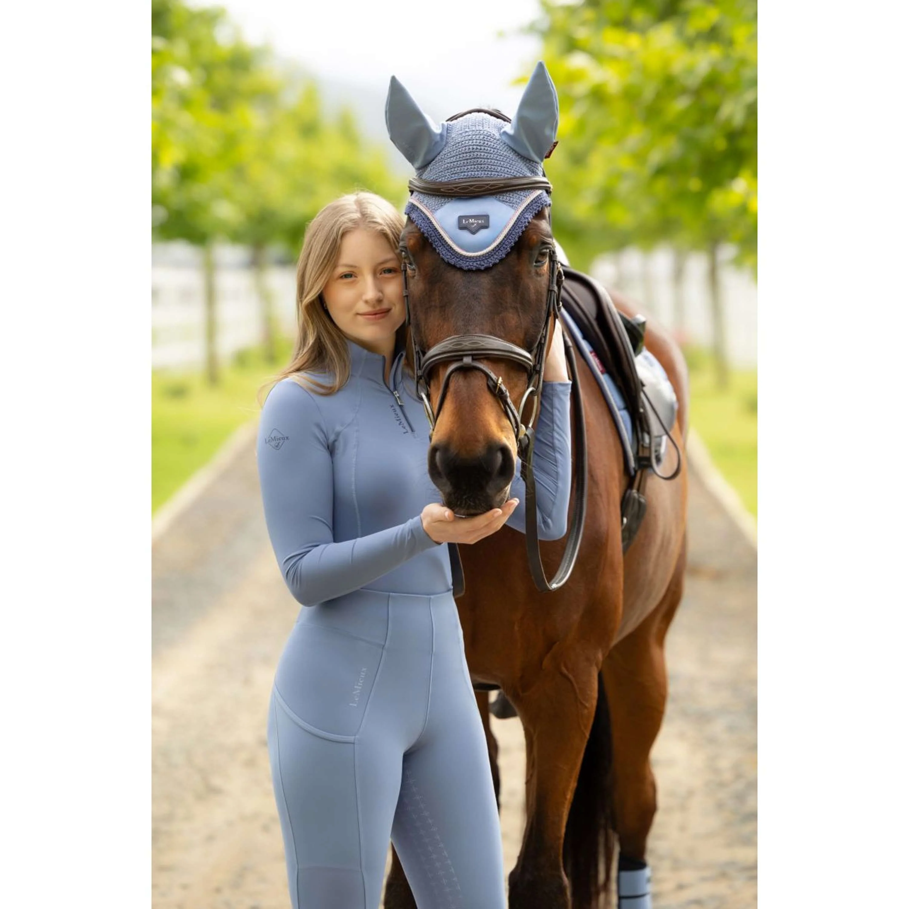 LeMieux Base Layer Classique Powder Blue - Image 13