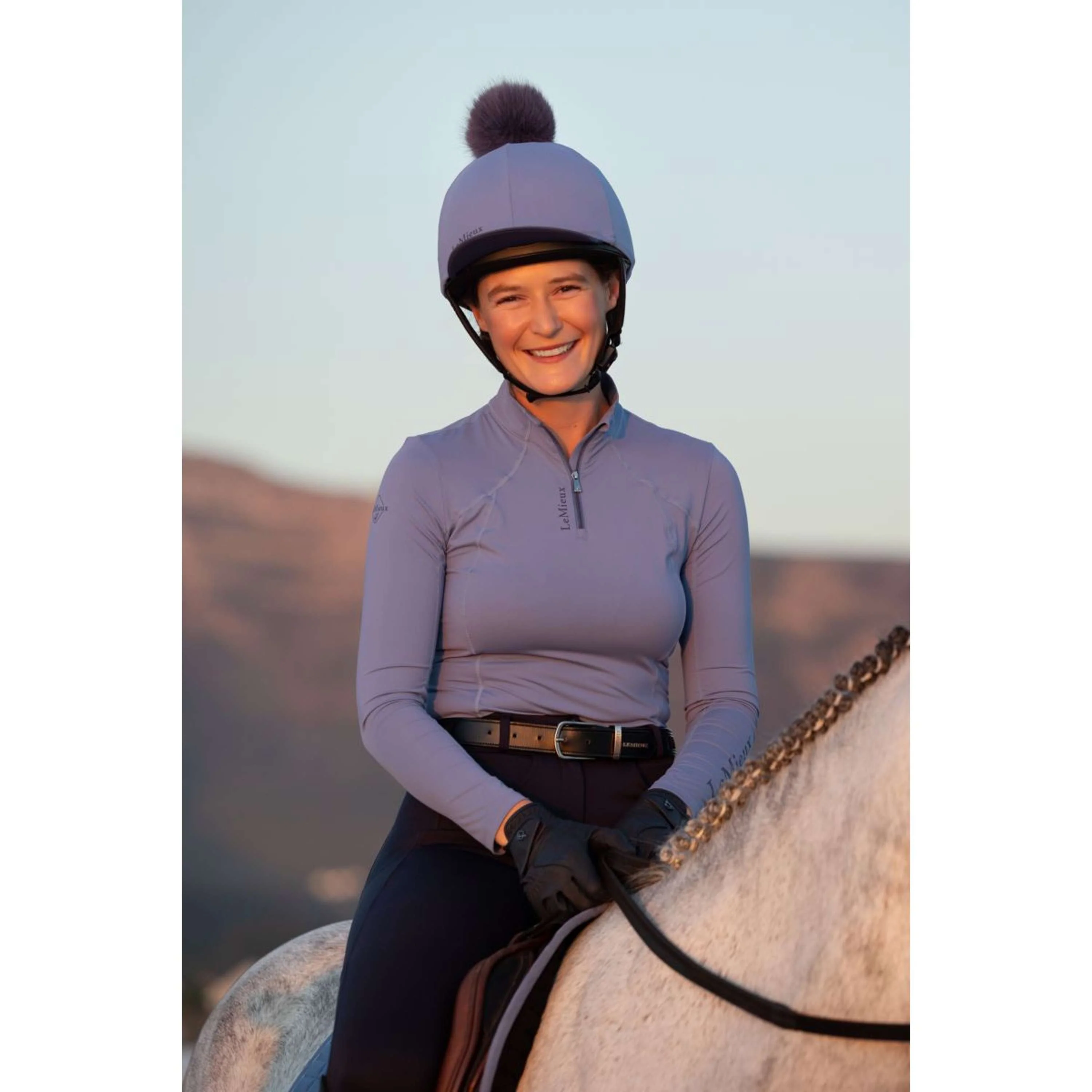 LeMieux Base Layer Classique Powder Blue - Image 15
