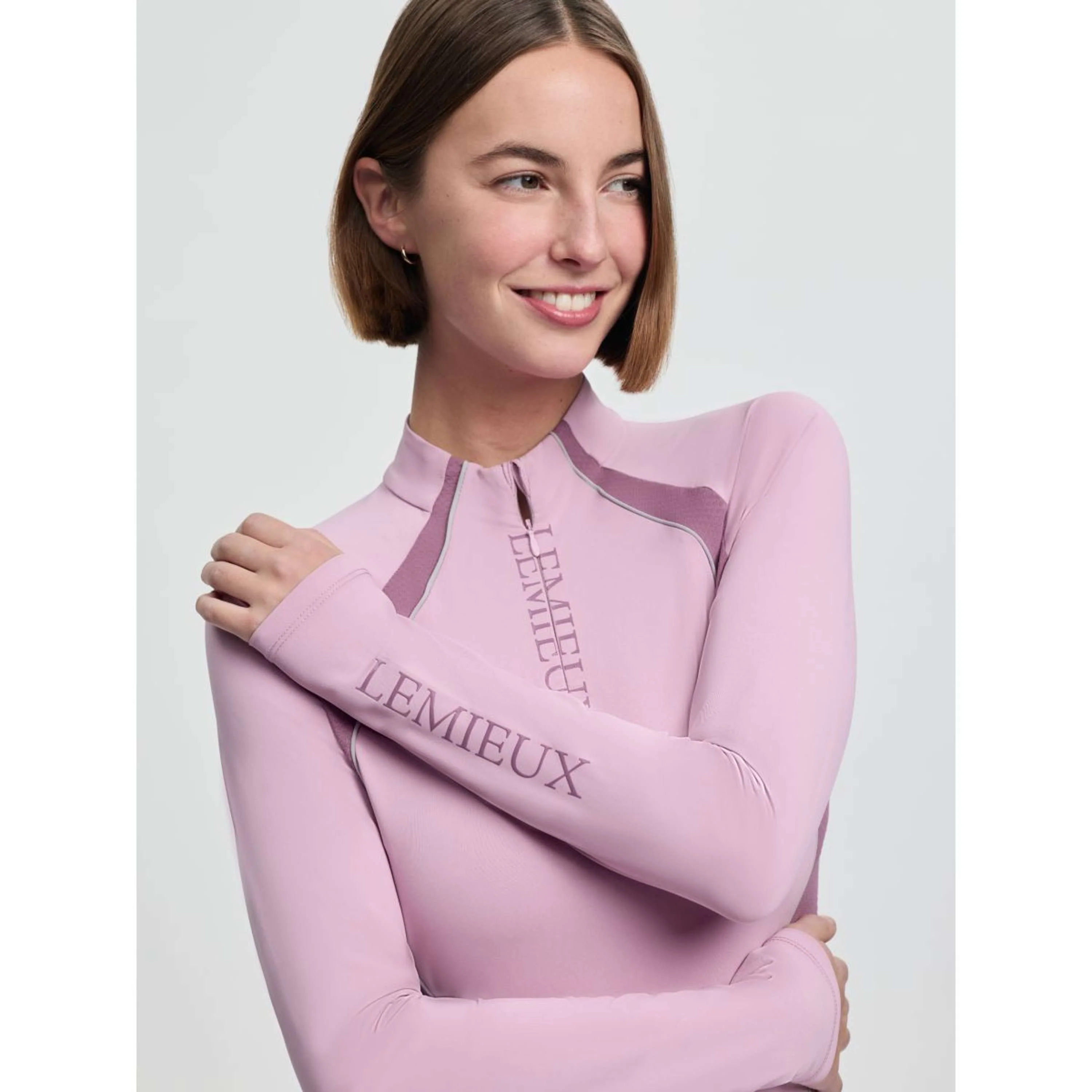 LeMieux Base Layer Philippa Mesh Longues Manches Fondant - Image 8