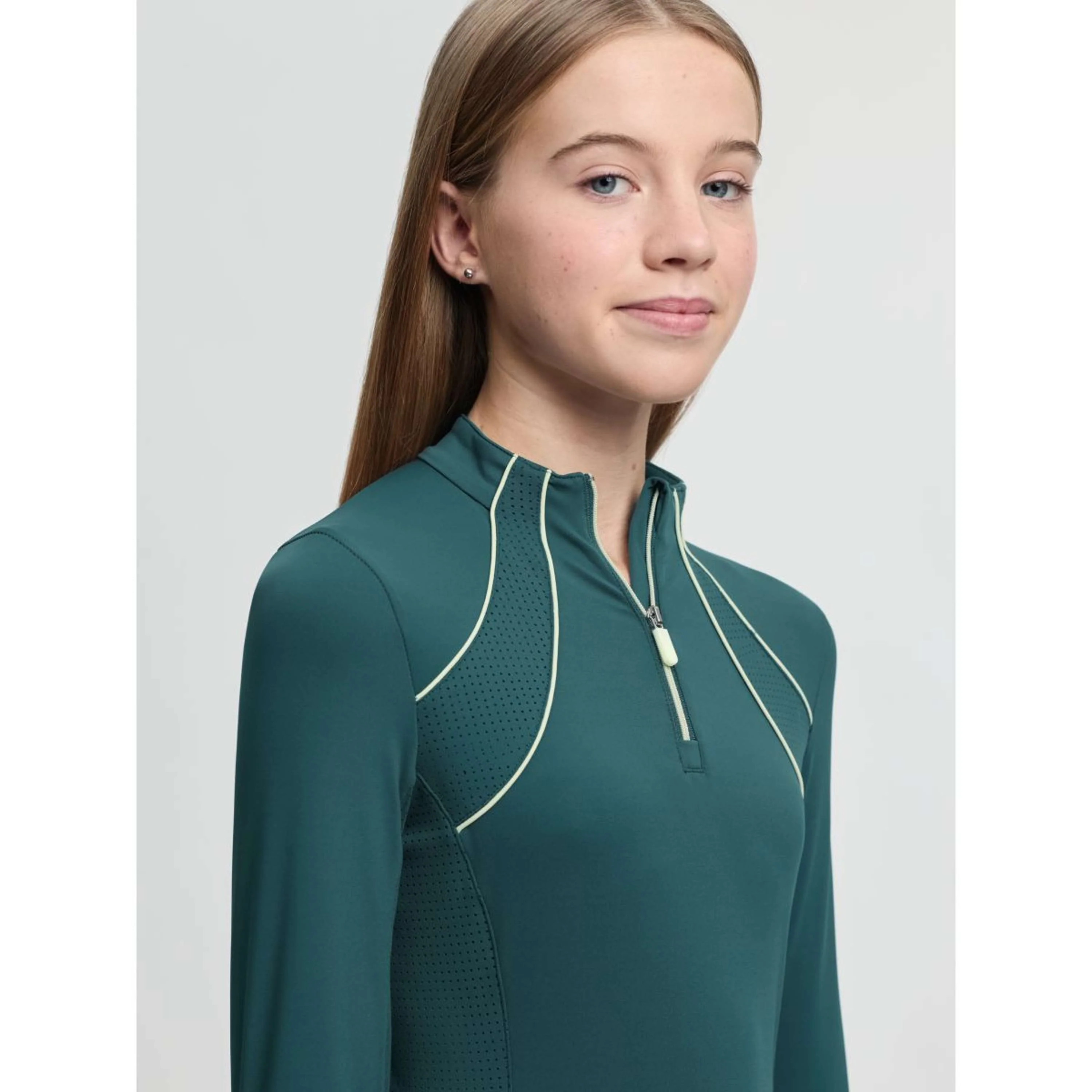 LeMieux Base Layer Young Rider Airflow Jungle - Image 6