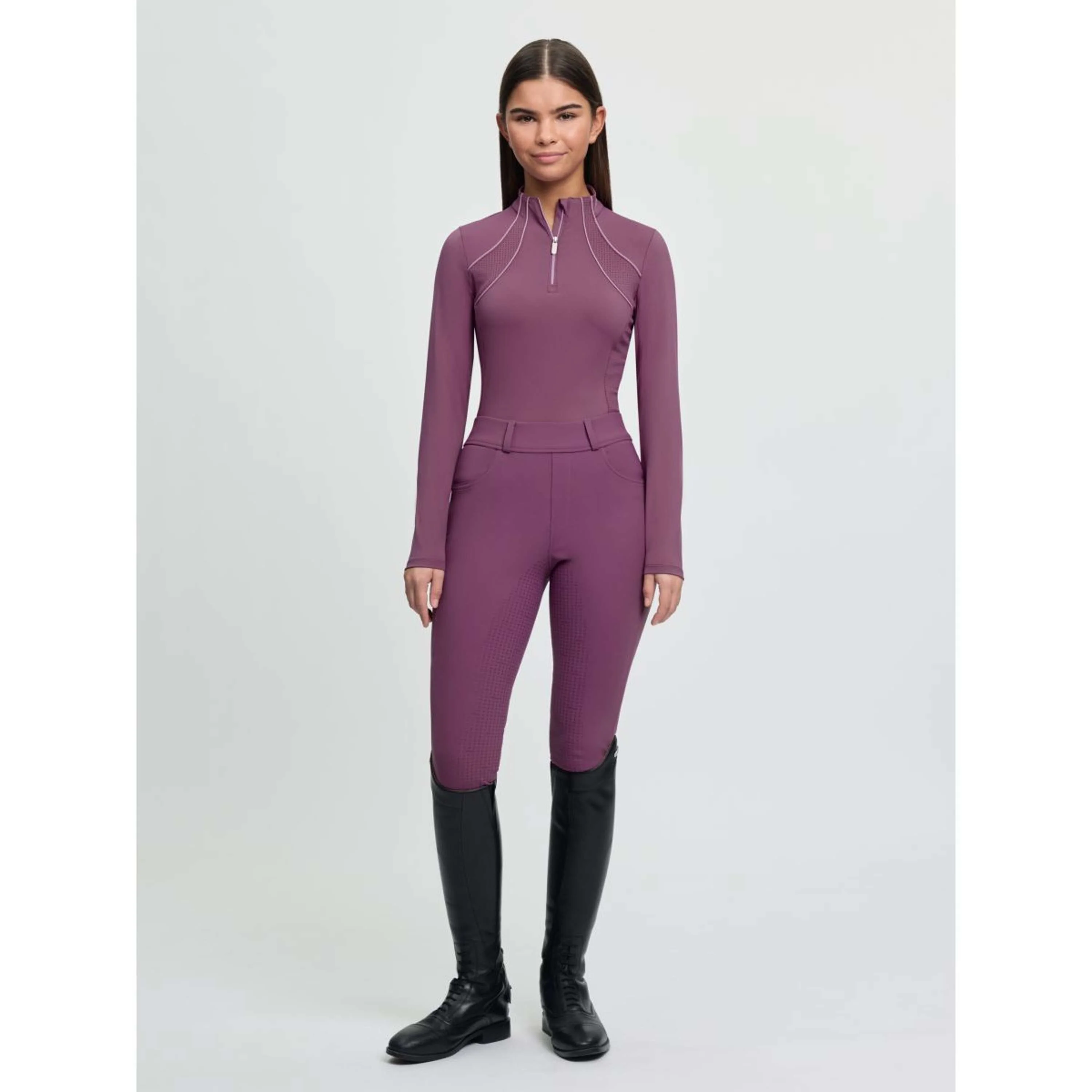 LeMieux Base Layer Young Rider Airflow Mallow - Image 3