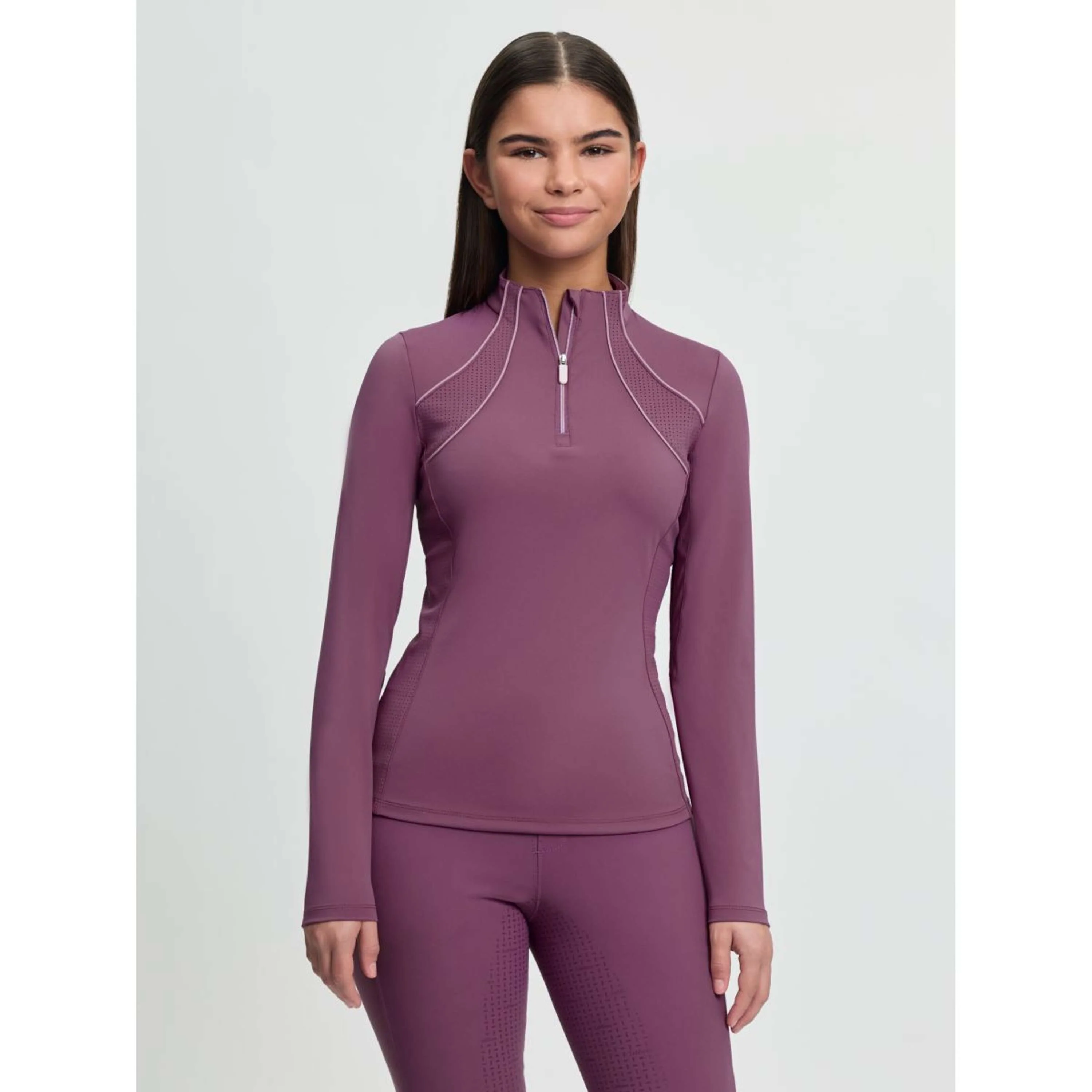 LeMieux Base Layer Young Rider Airflow Mallow - Image 4
