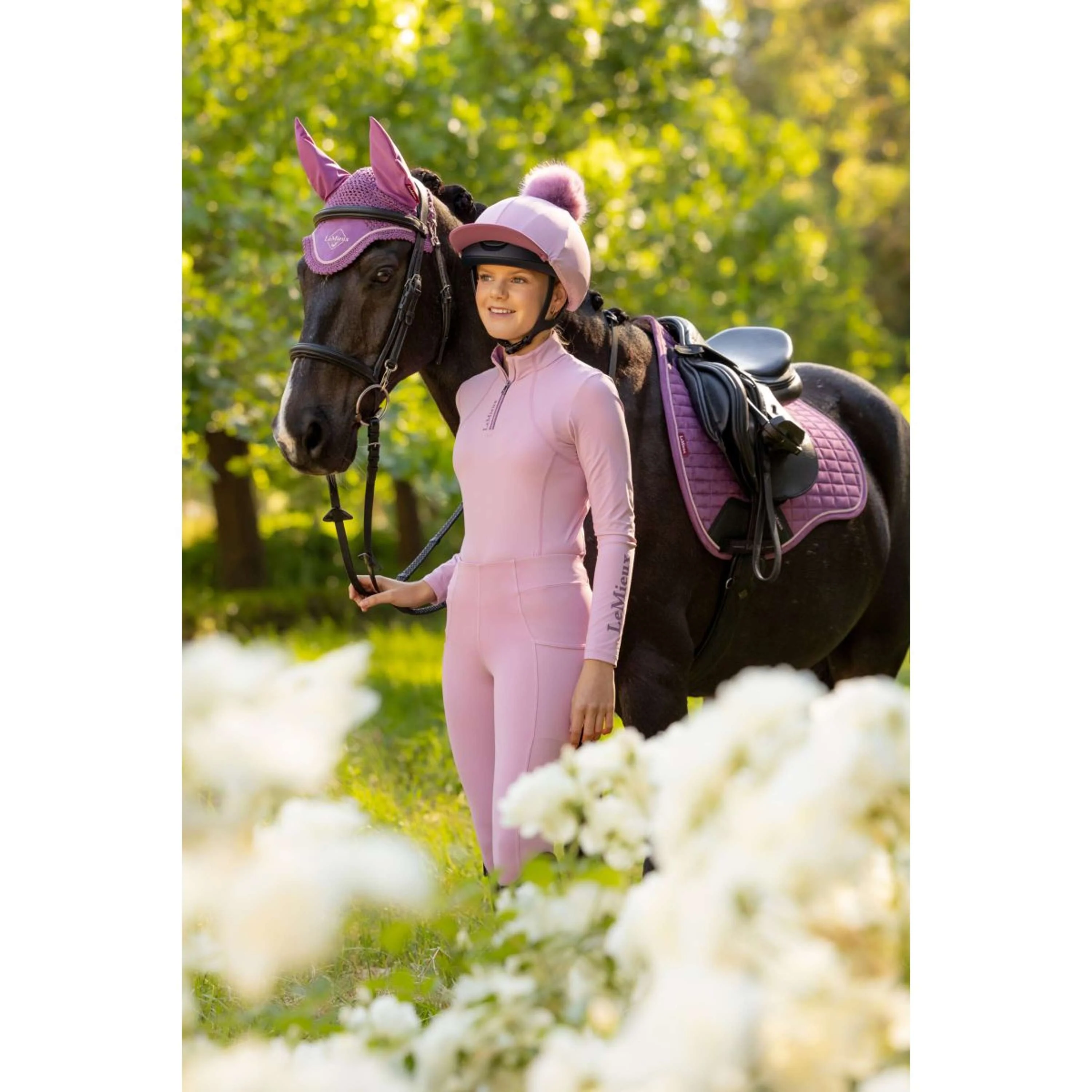 LeMieux Base Layer Young Rider Classique Fondant - Image 3