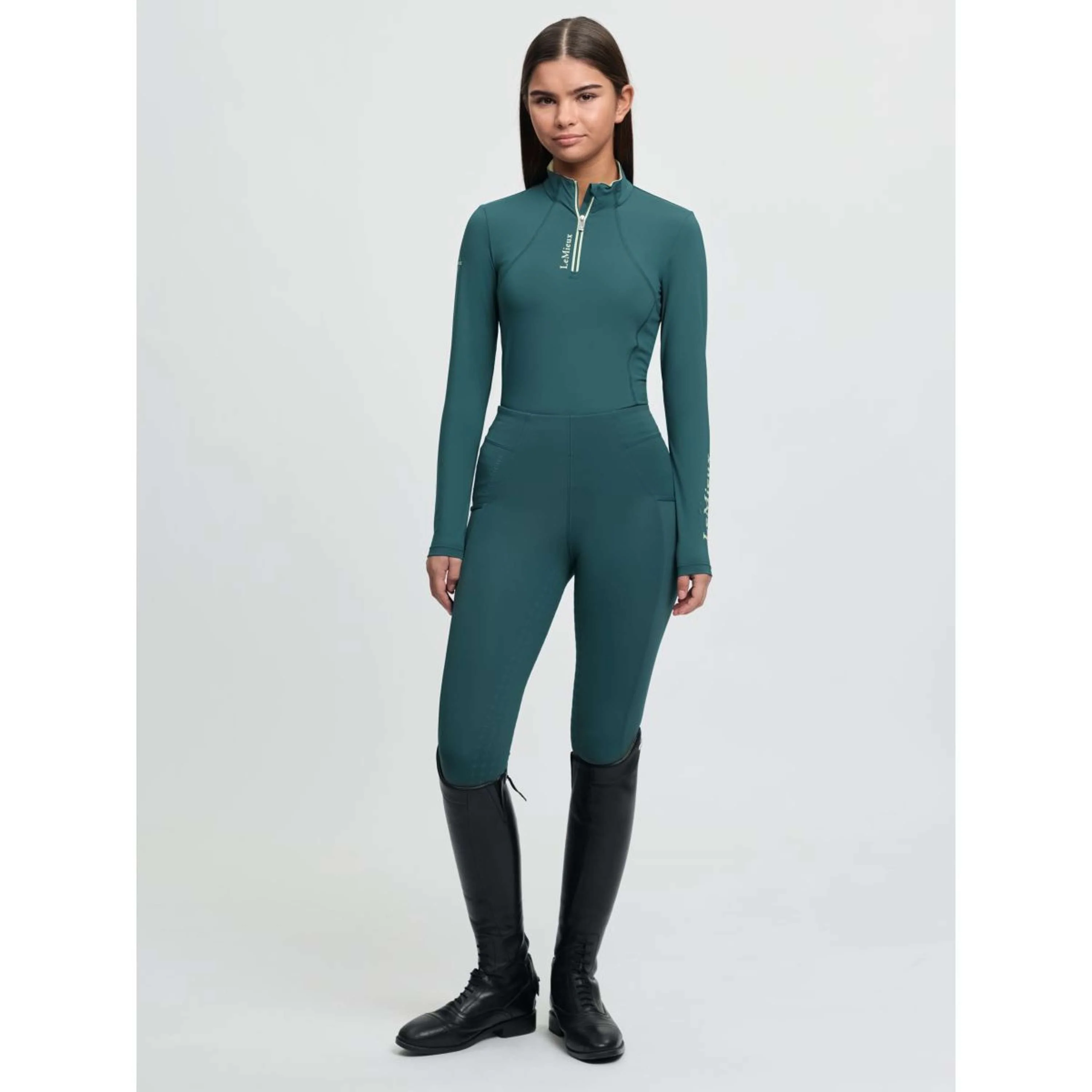 LeMieux Base Layer Young Rider Classique Jungle - Image 4