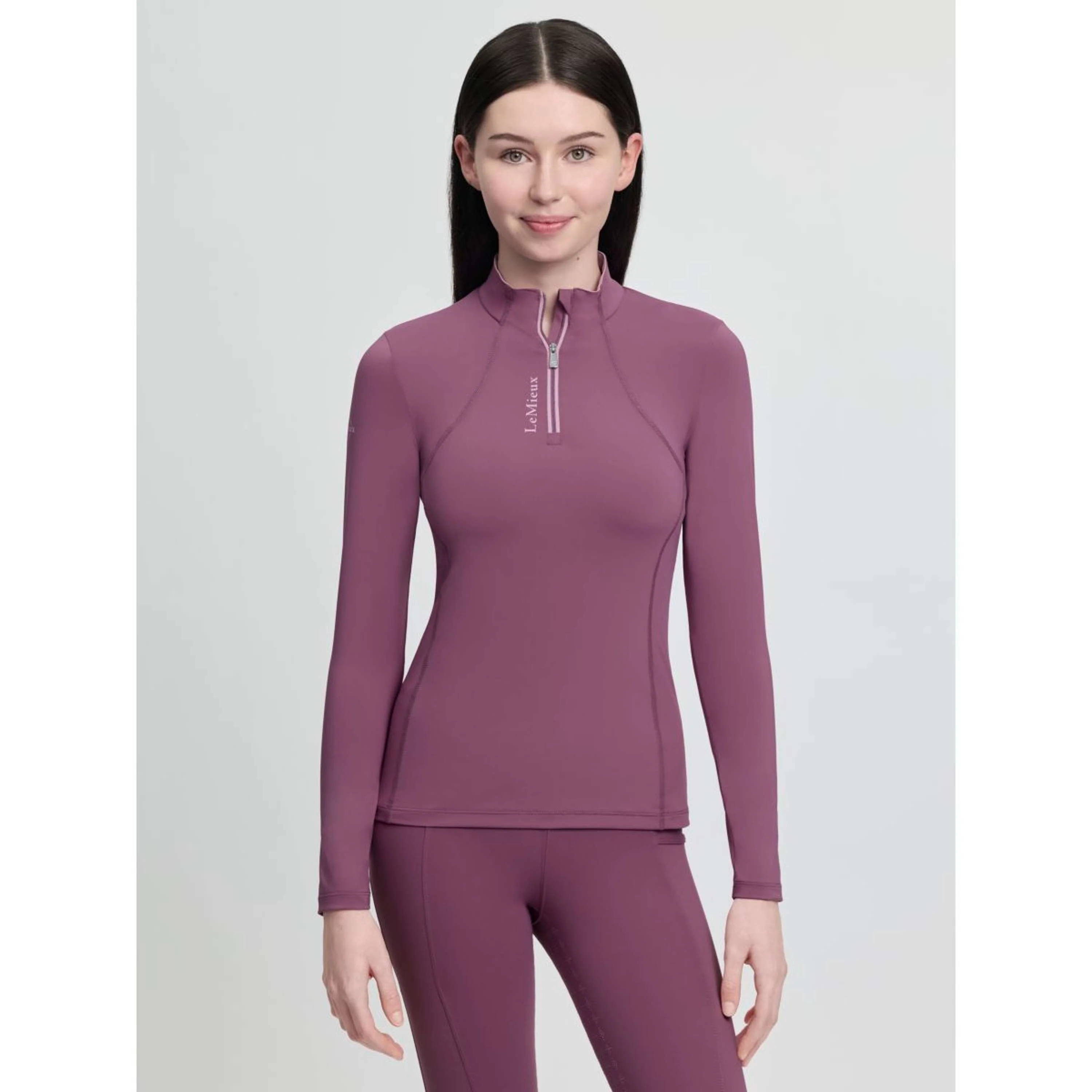 LeMieux Base Layer Young Rider Classique Mallow - Image 7