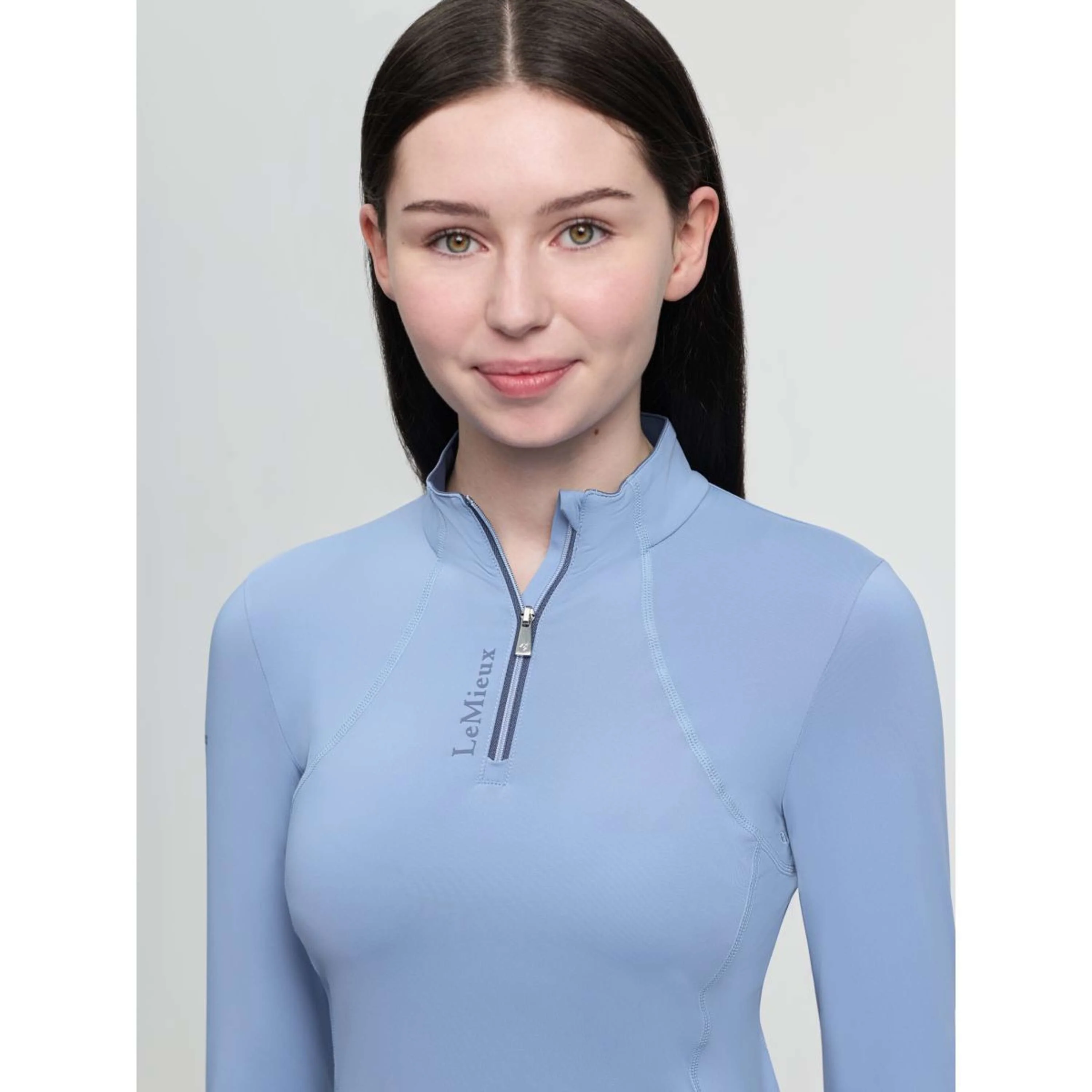 LeMieux Base Layer Young Rider Classique Powder Blue - Image 8
