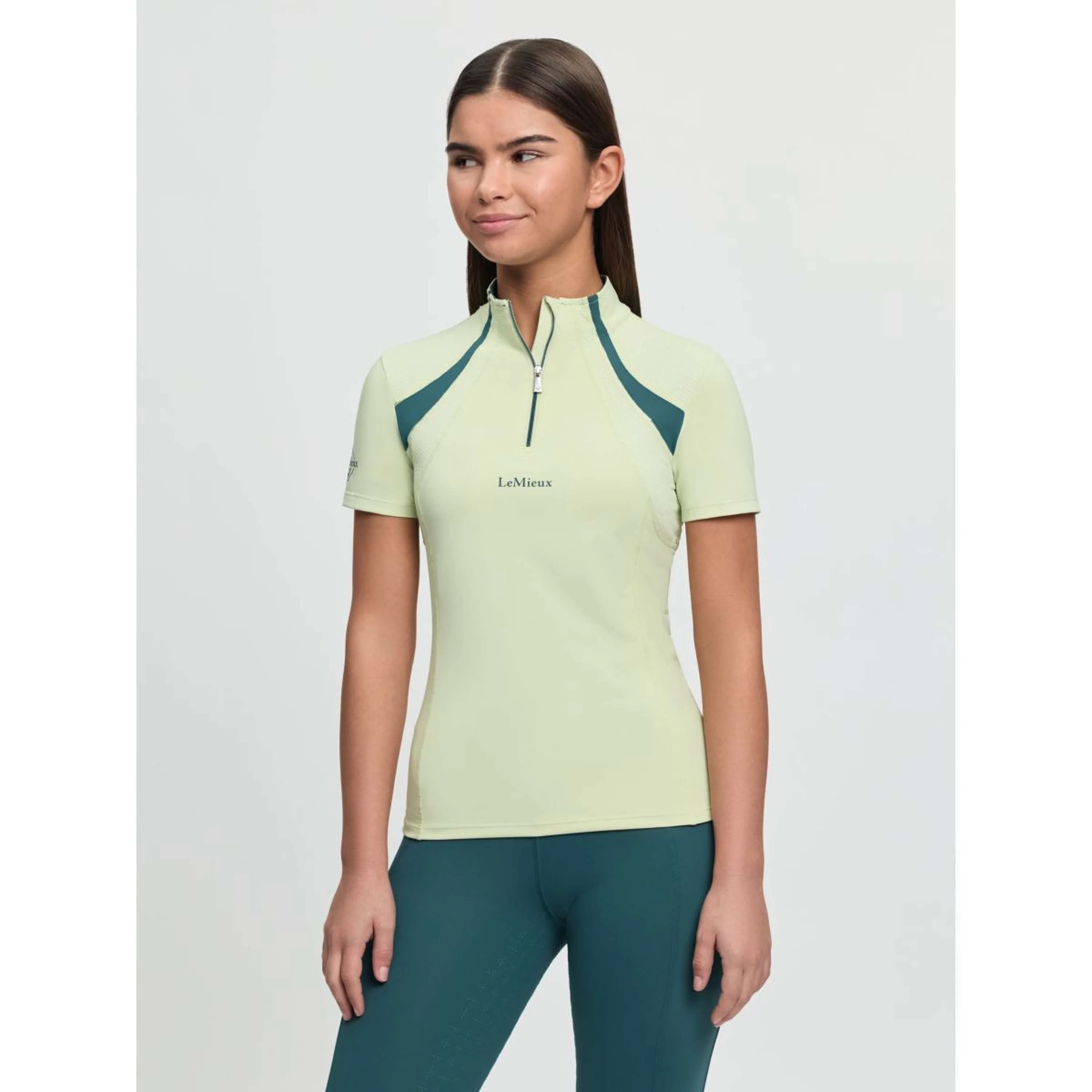 LeMieux Base Layer Young Rider Mia Mesh Macaron - Image 6