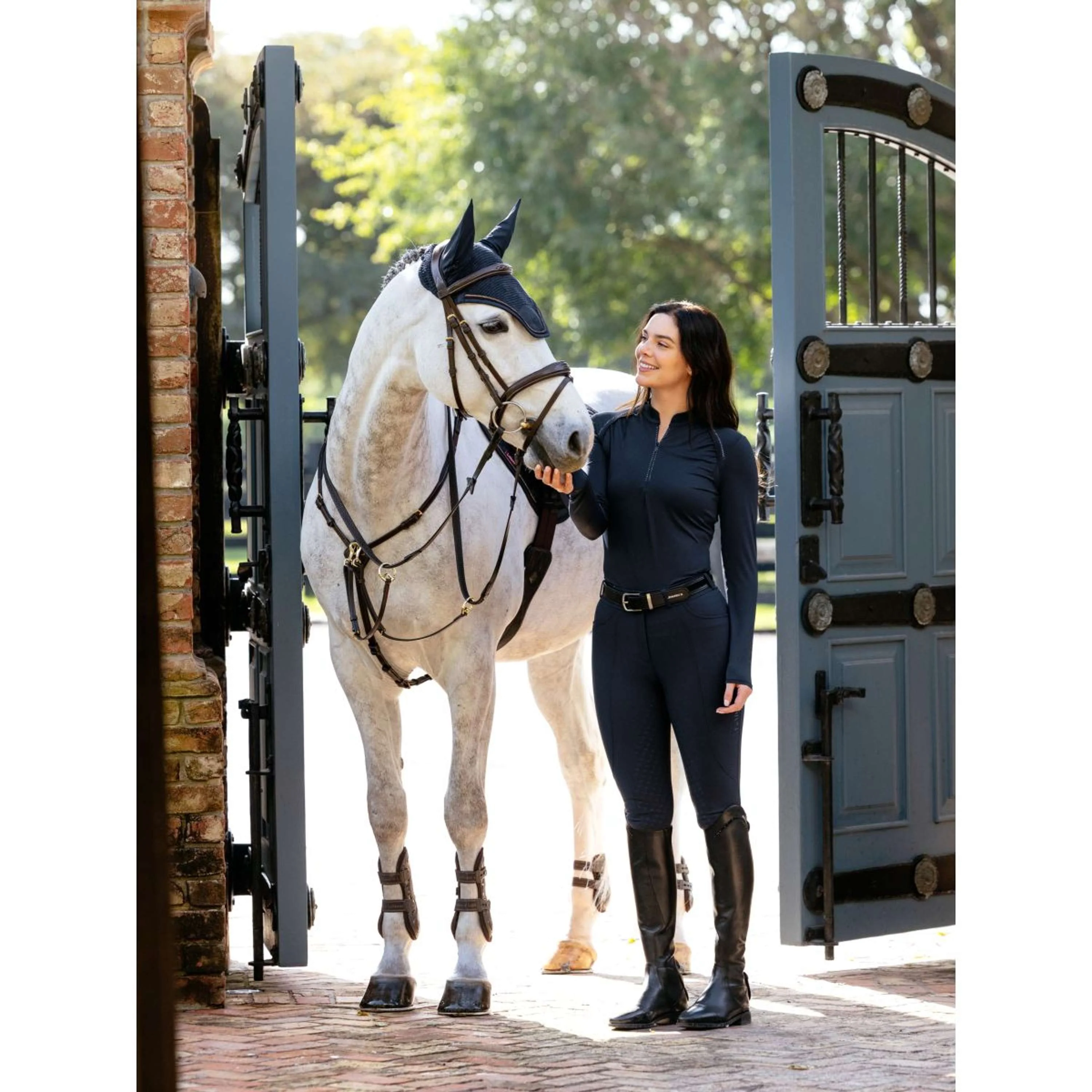 LeMieux Baselayer Brilliance Heyden Lightweight Marin - Image 4