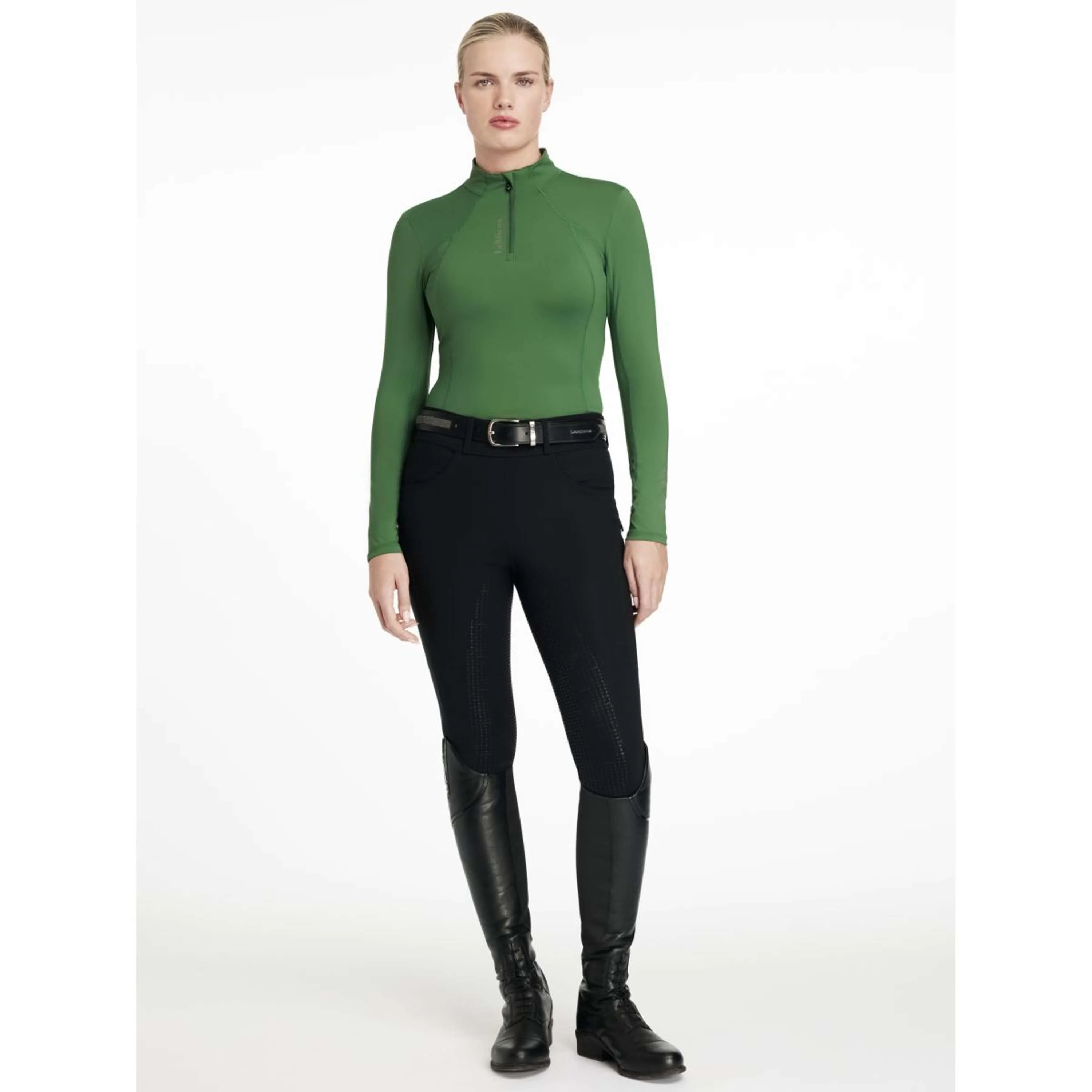 LeMieux Baselayer Classique Hunter Green - Image 2