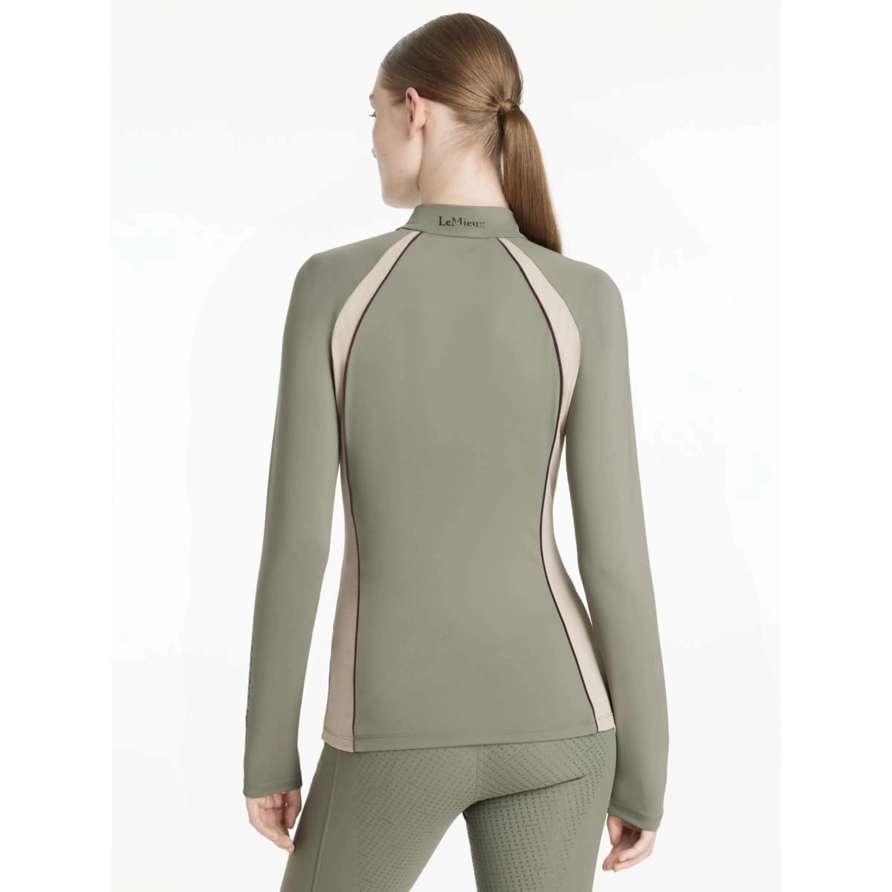 LeMieux Baselayer Philippa Mesh Rosemary - Image 3