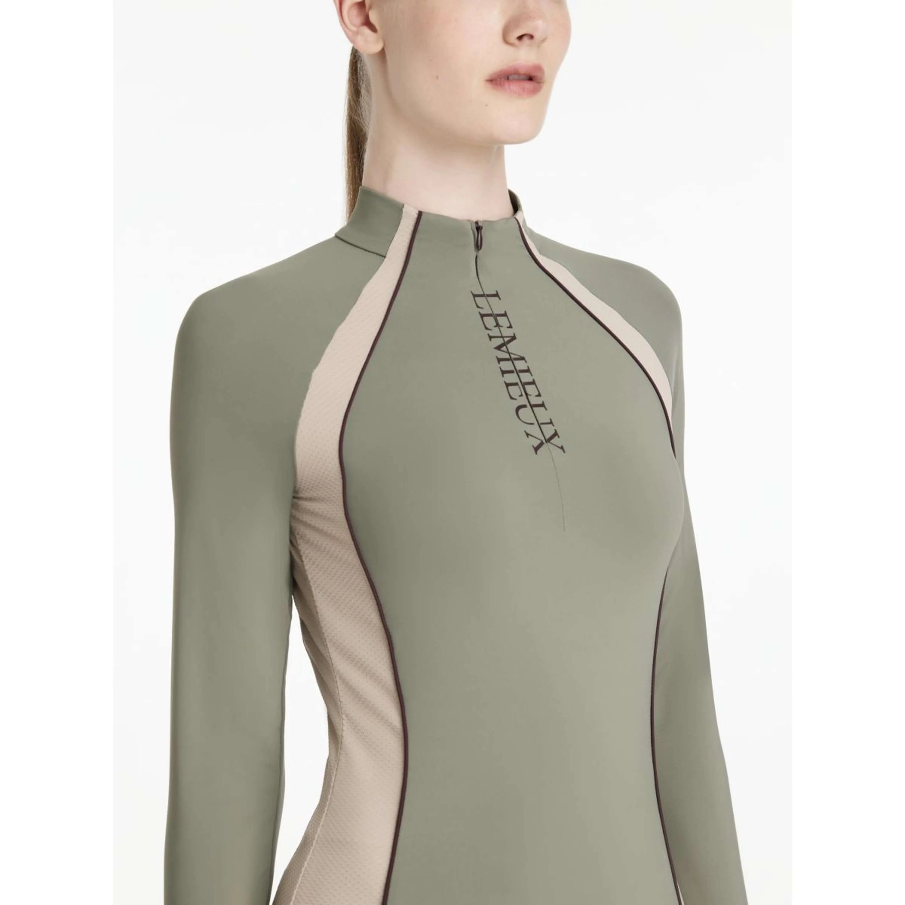 LeMieux Baselayer Philippa Mesh Rosemary - Image 4