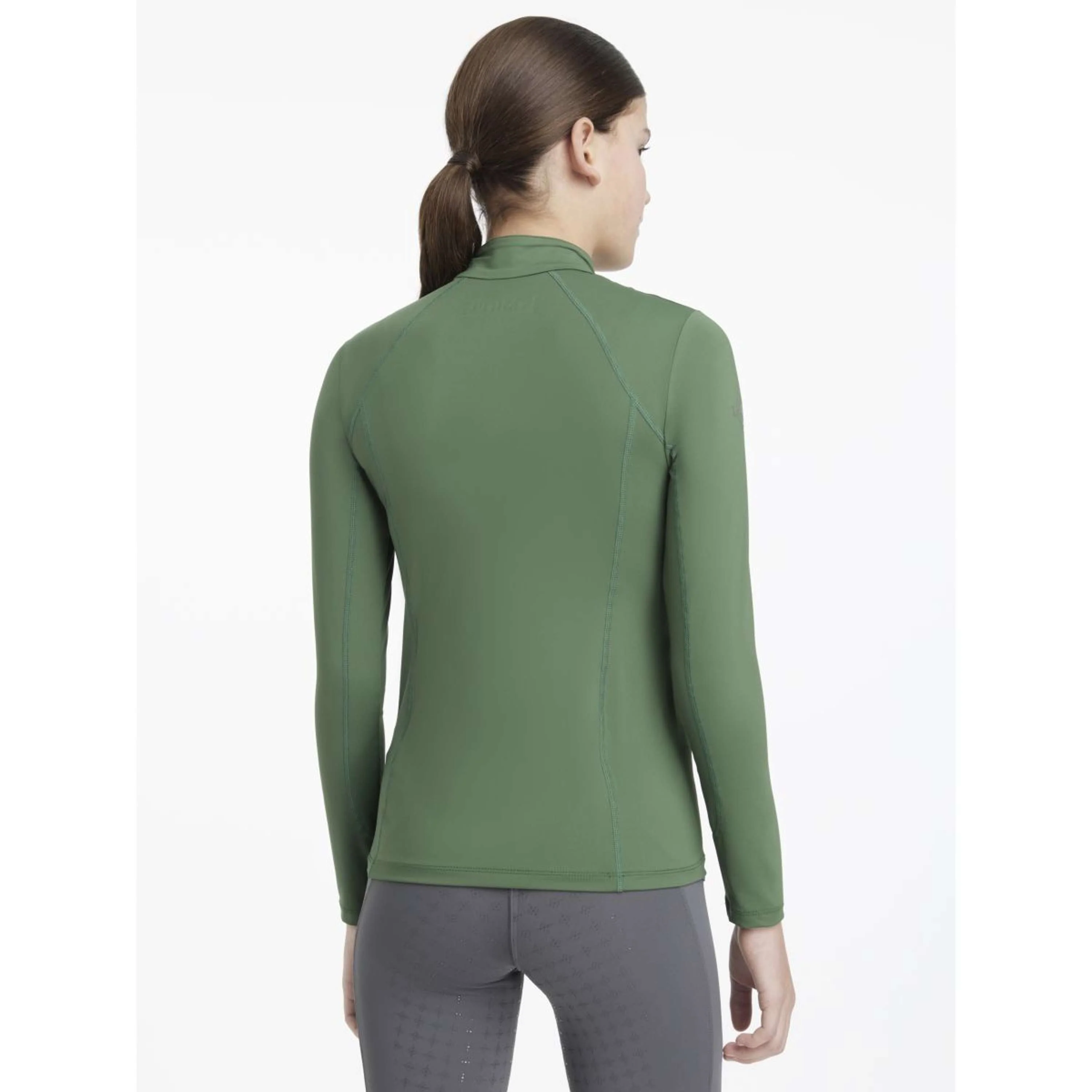 LeMieux Baselayer Young Rider Classique Hunter Green - Image 3