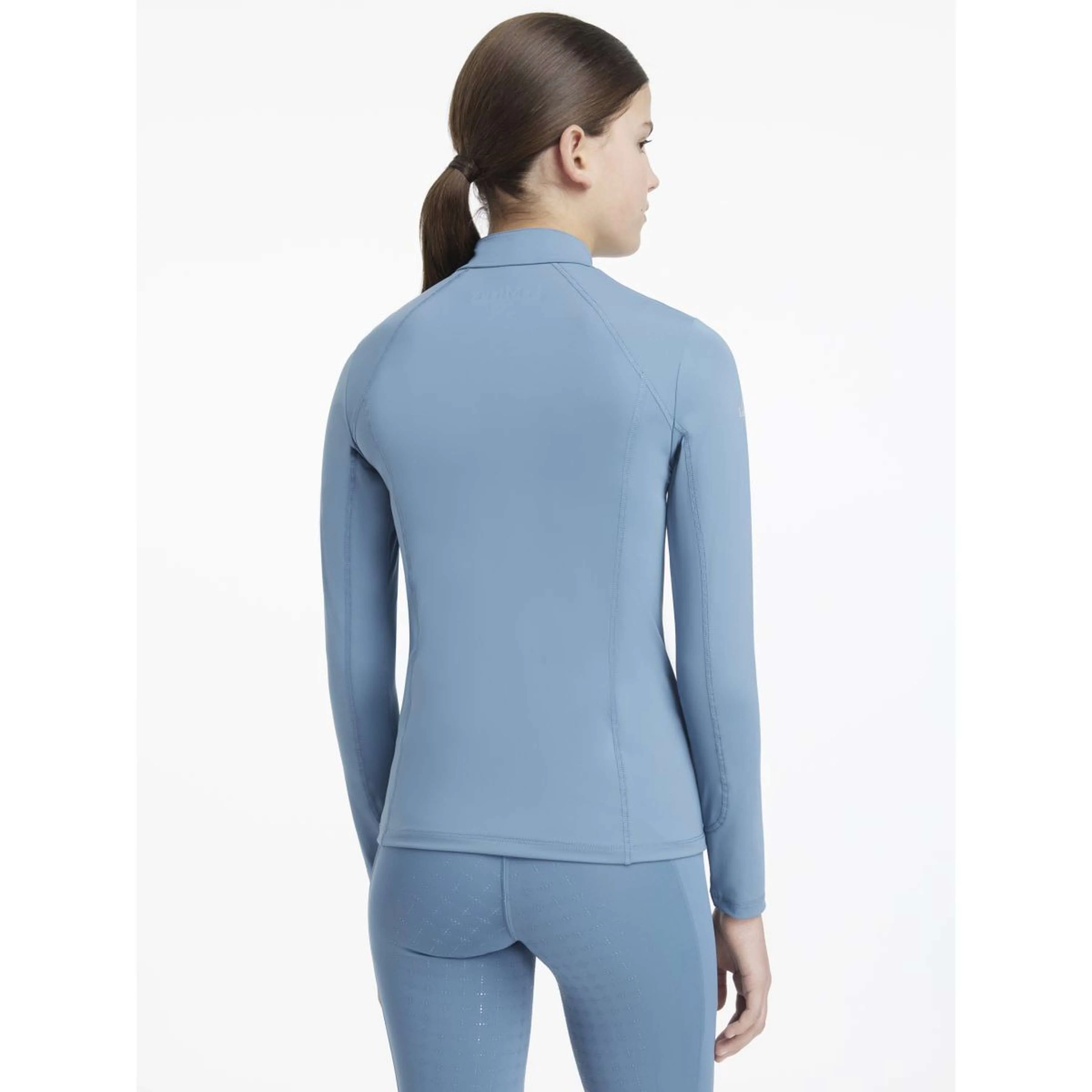 LeMieux Baselayer Young Rider Classique Ice Blue - Image 3