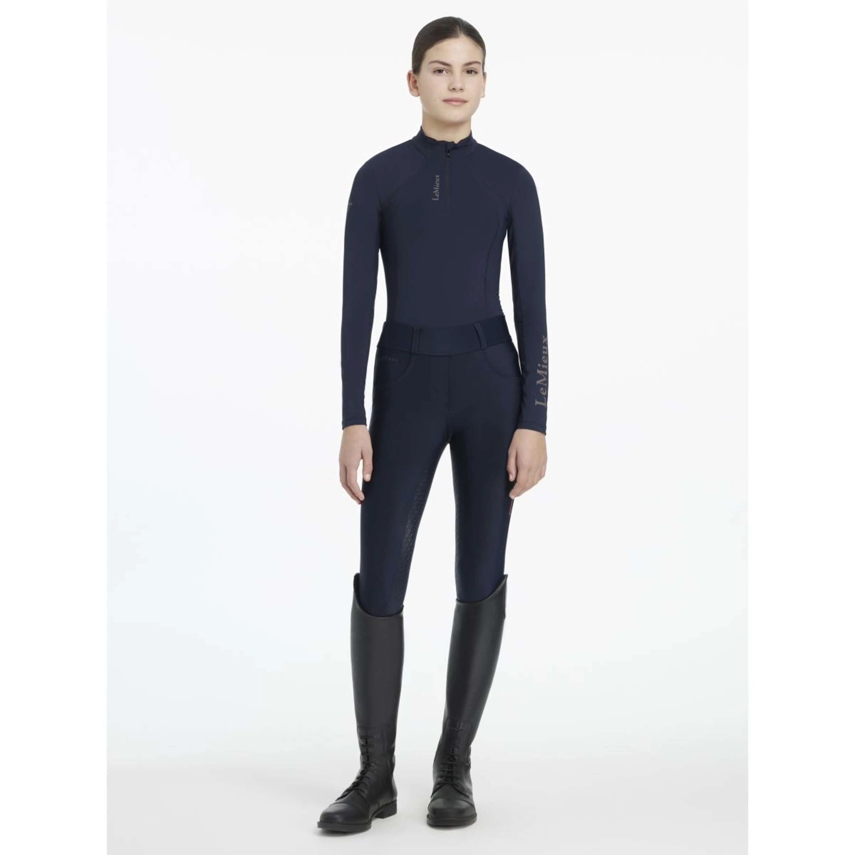 LeMieux Baselayer Young Rider Classique Marin - Image 2