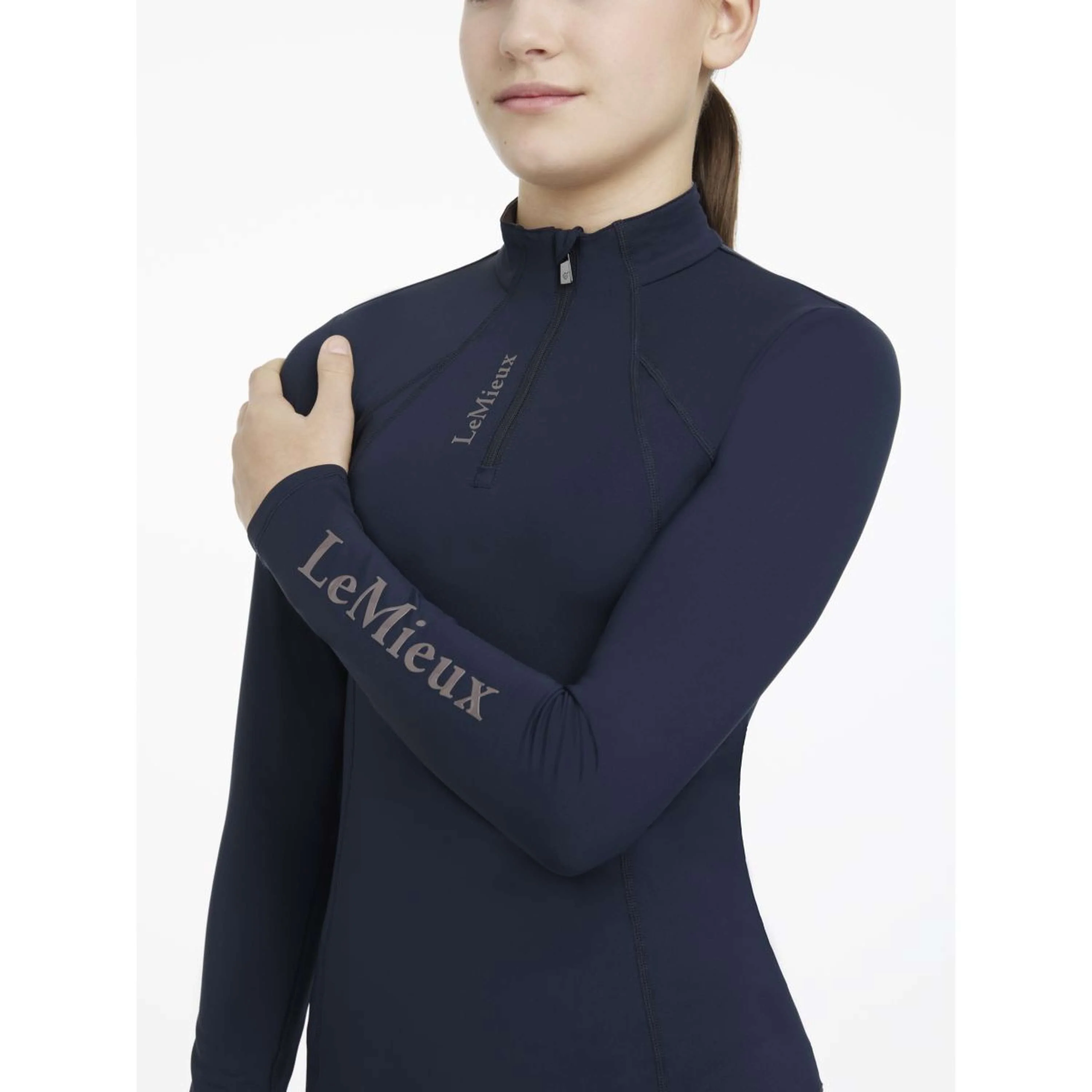 LeMieux Baselayer Young Rider Classique Marin - Image 4