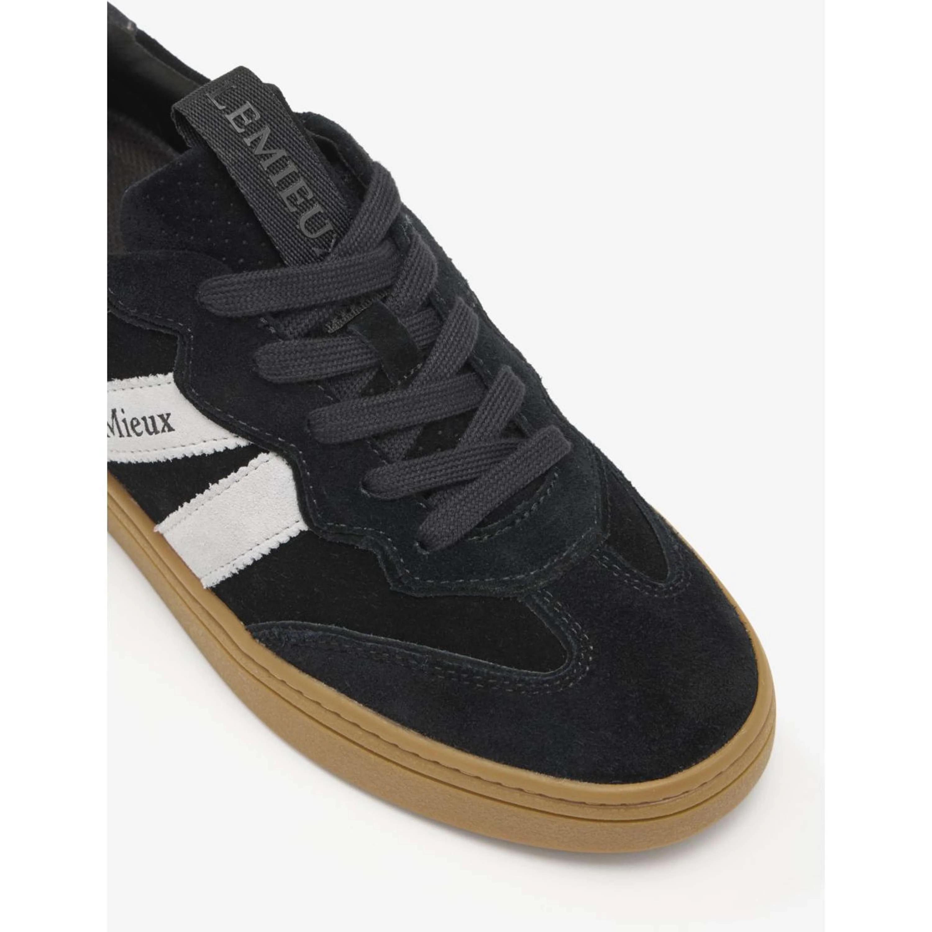 LeMieux Basket Stockbridge Suede Lifestyle Noir - Image 3