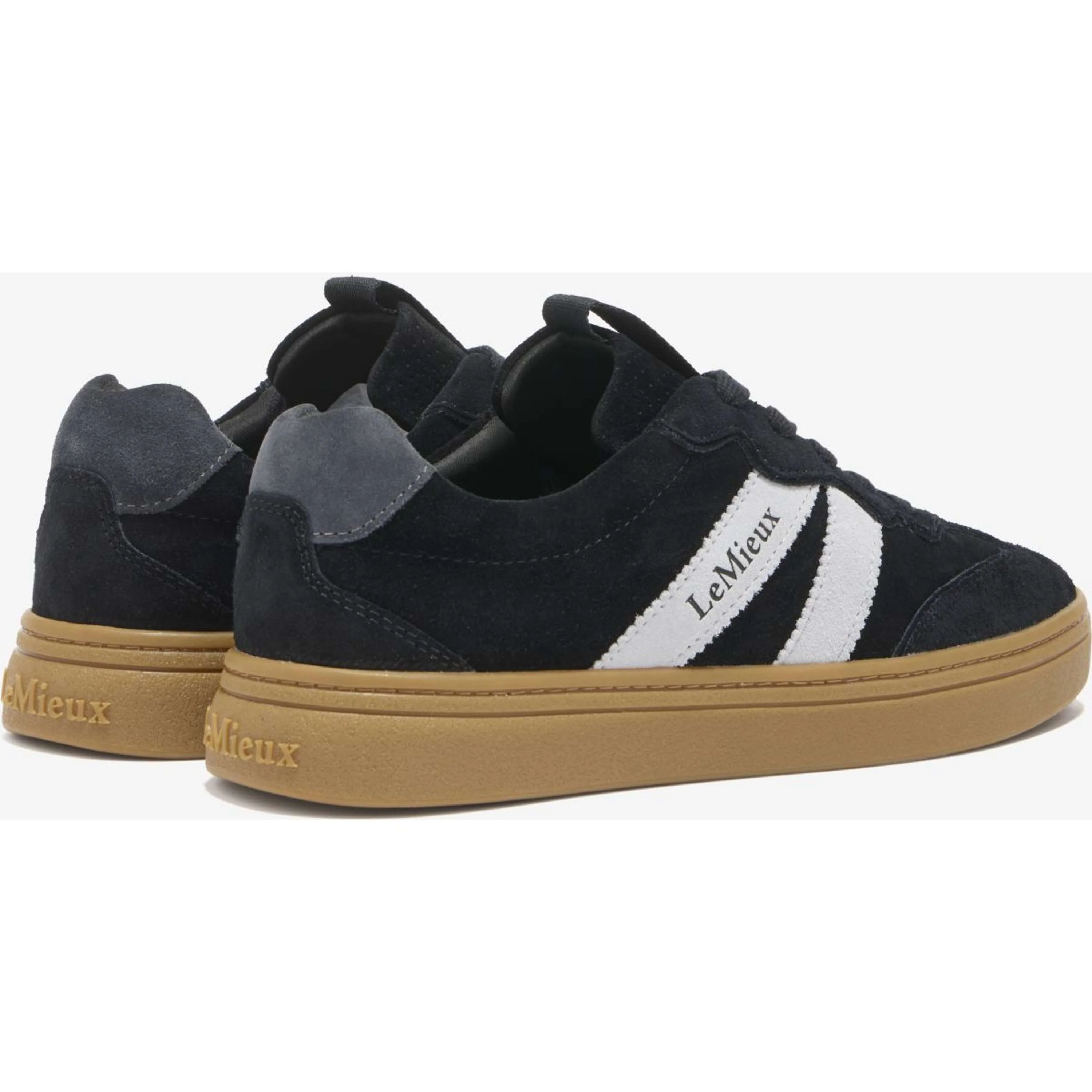 LeMieux Basket Stockbridge Suede Lifestyle Noir - Image 5