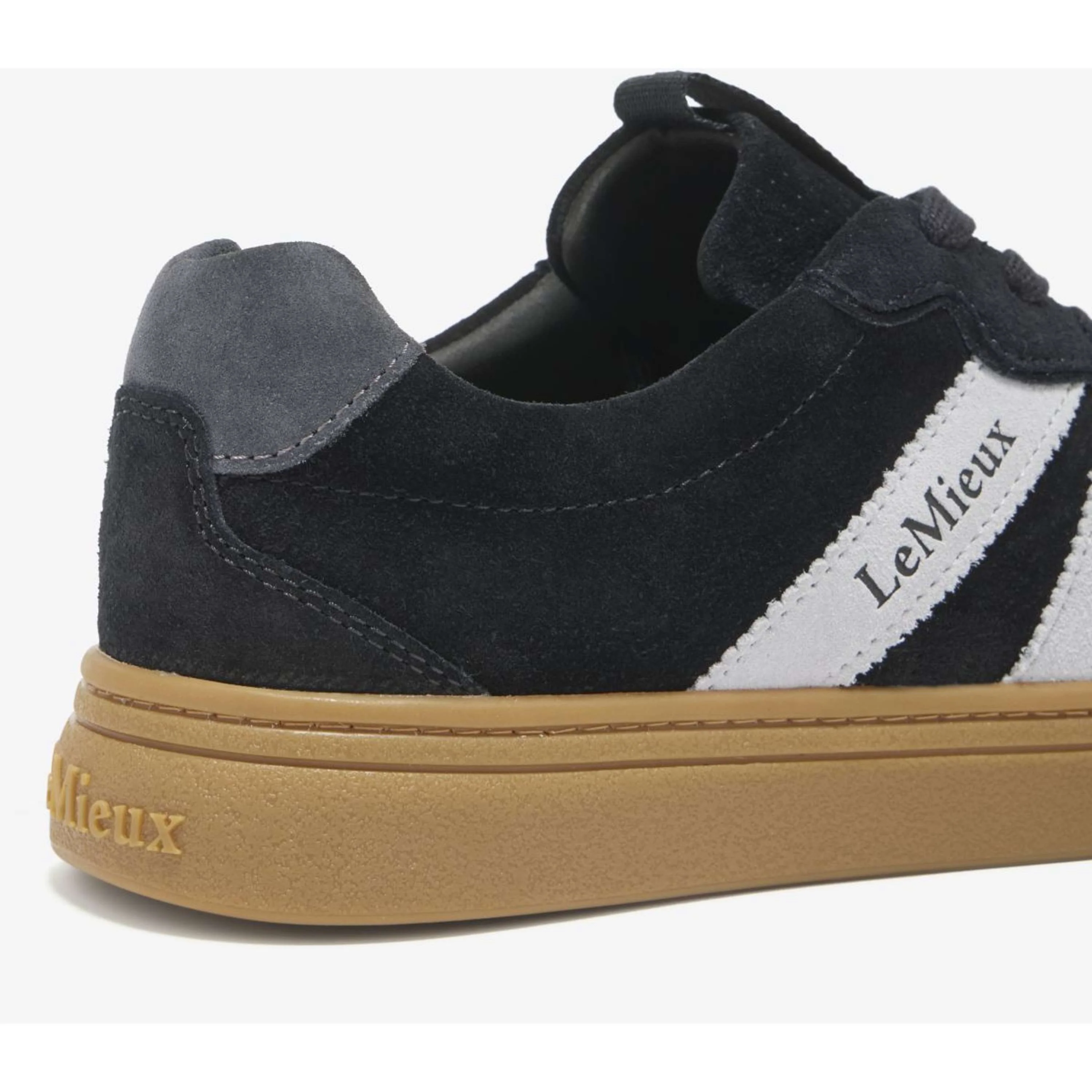 LeMieux Basket Stockbridge Suede Lifestyle Noir - Image 8