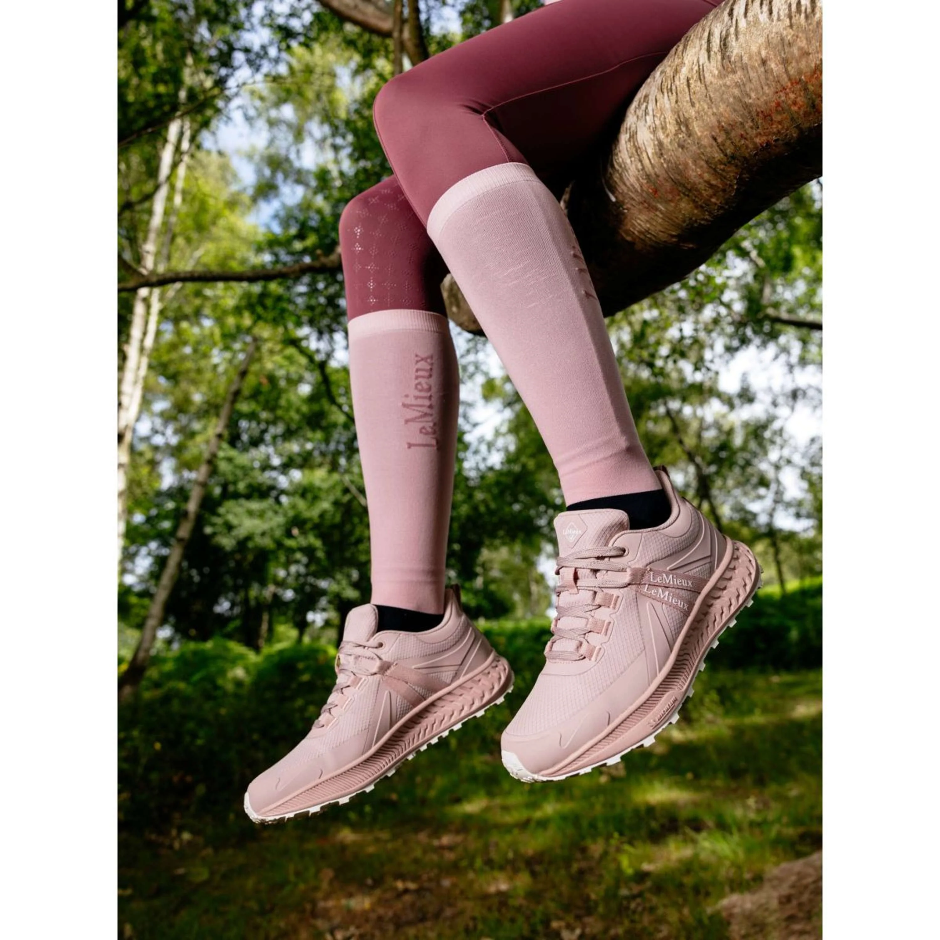 LeMieux Basket Trax Viva Waterproof Trainer Blossom - Image 2