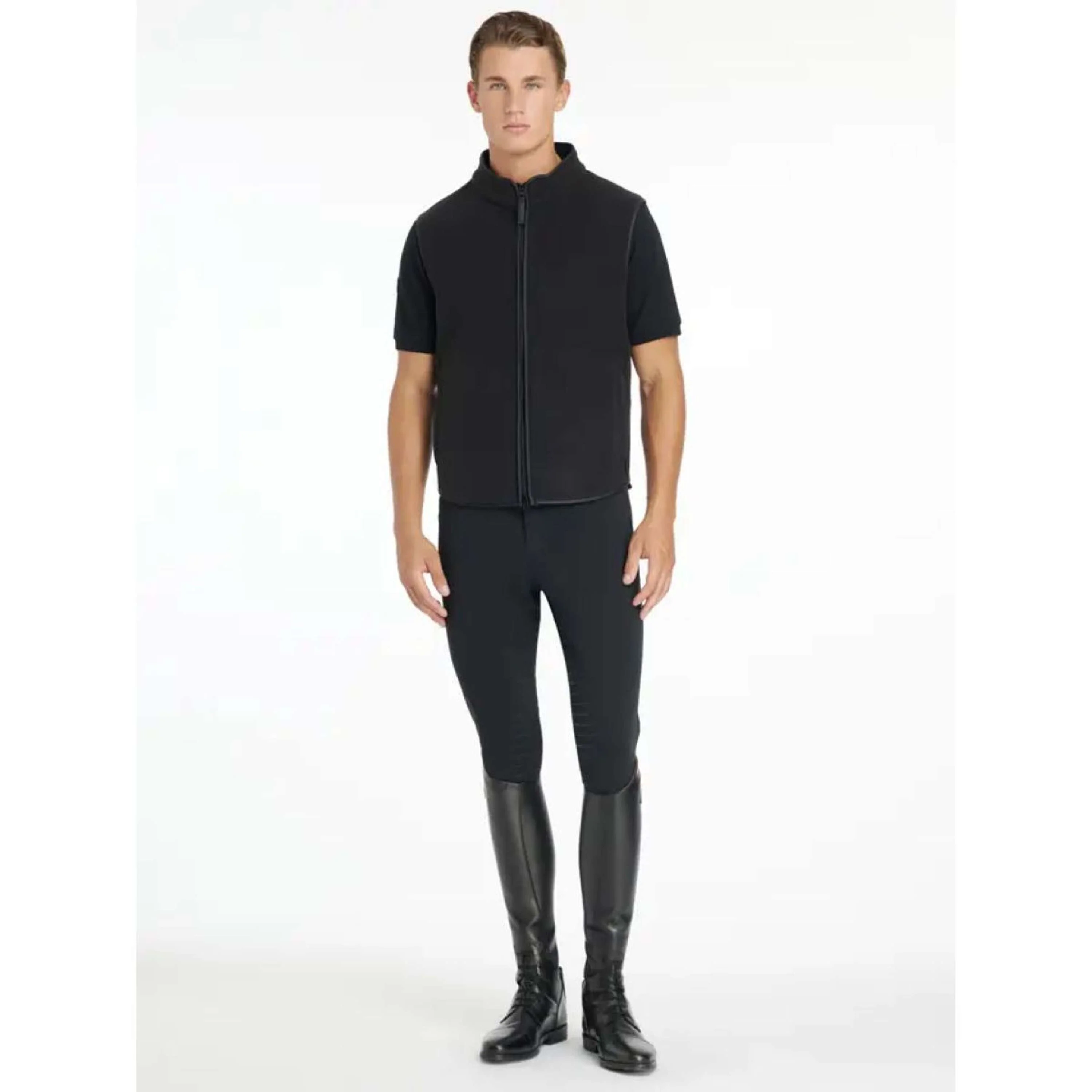 LeMieux Bodychauffant Fleece Hommes Noir - Image 3