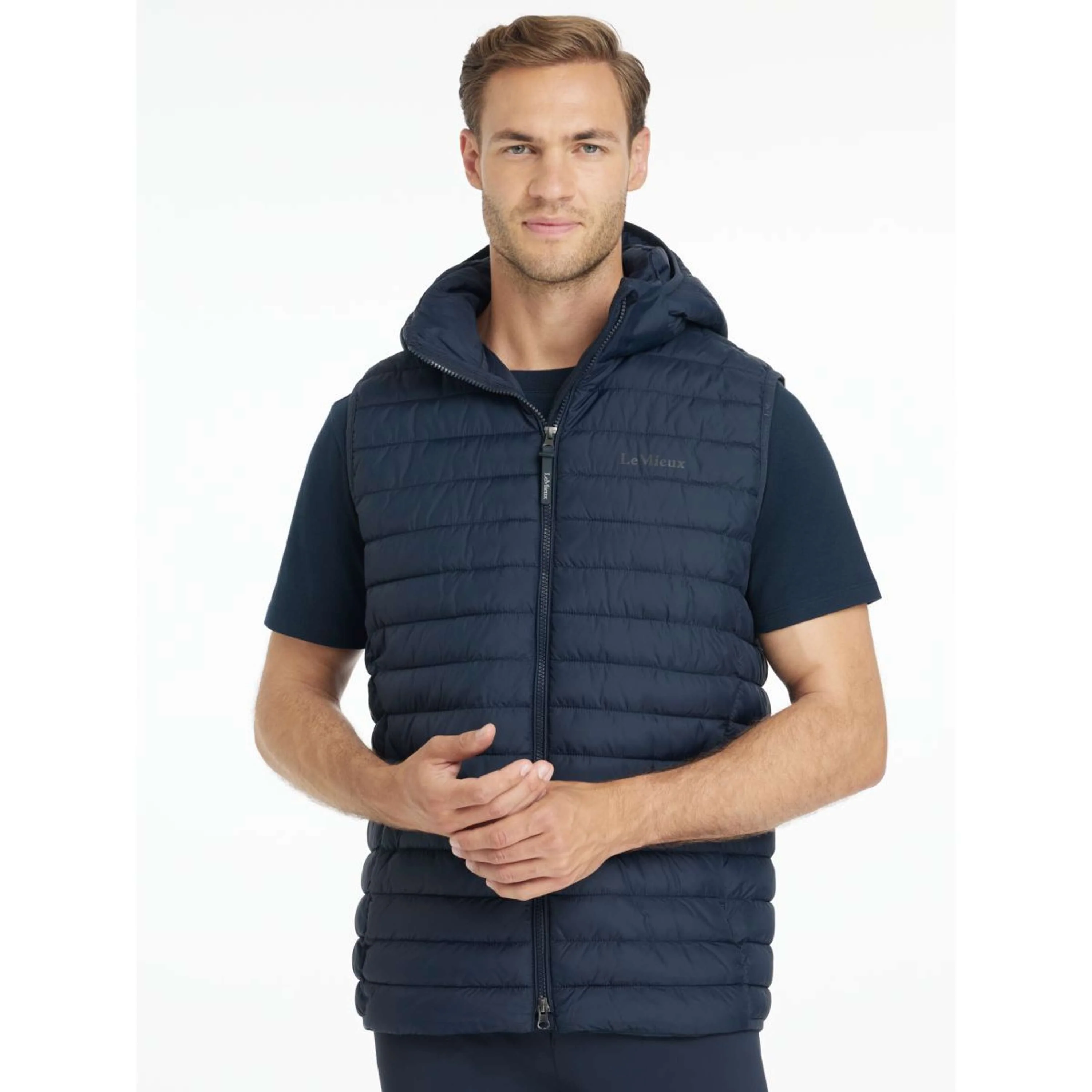 LeMieux Bodychauffant Puffer Hommes Marin - Image 4