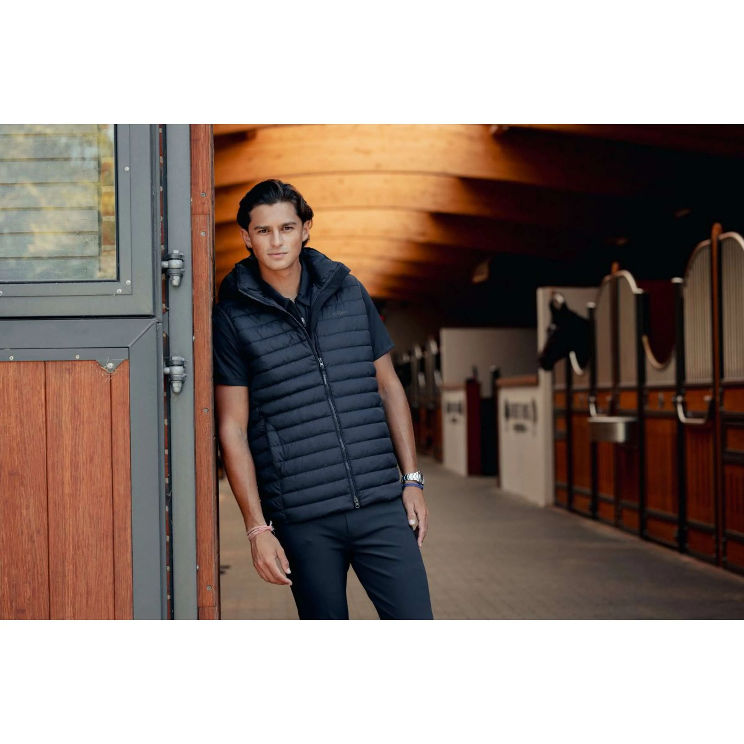 LeMieux Bodychauffant Puffer Hommes Marin - Image 5