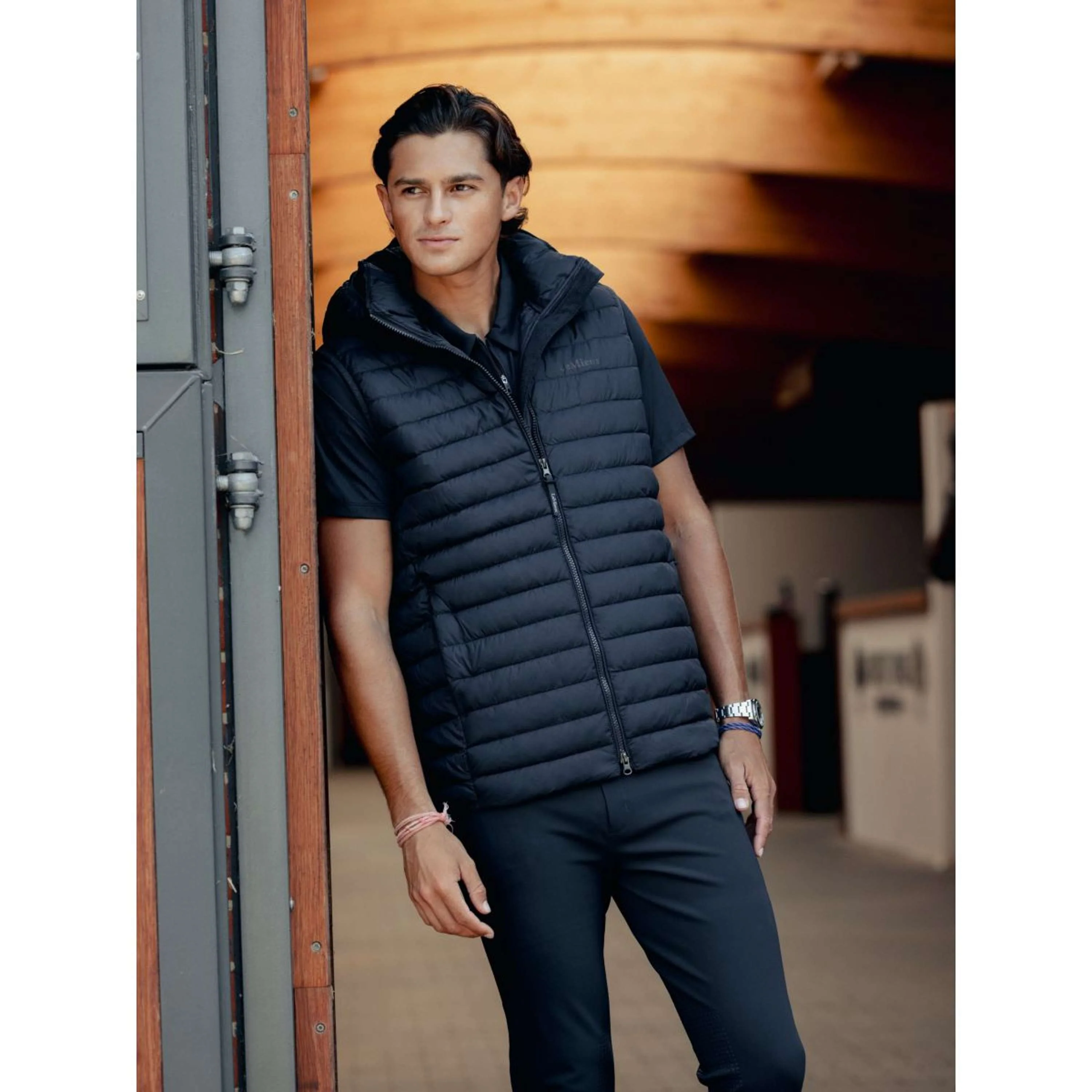 LeMieux Bodychauffant Puffer Hommes Marin - Image 6