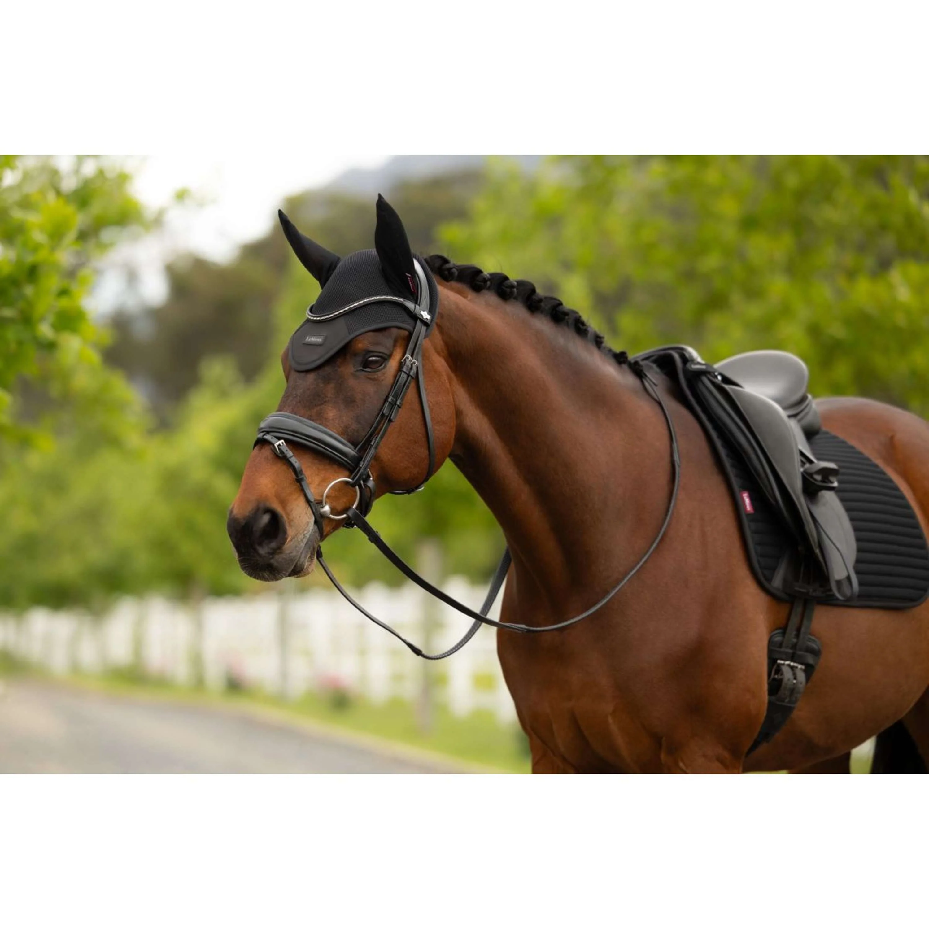 LeMieux Bonnet Anti-Mouches Air-Tek Mesh Noir - Image 6