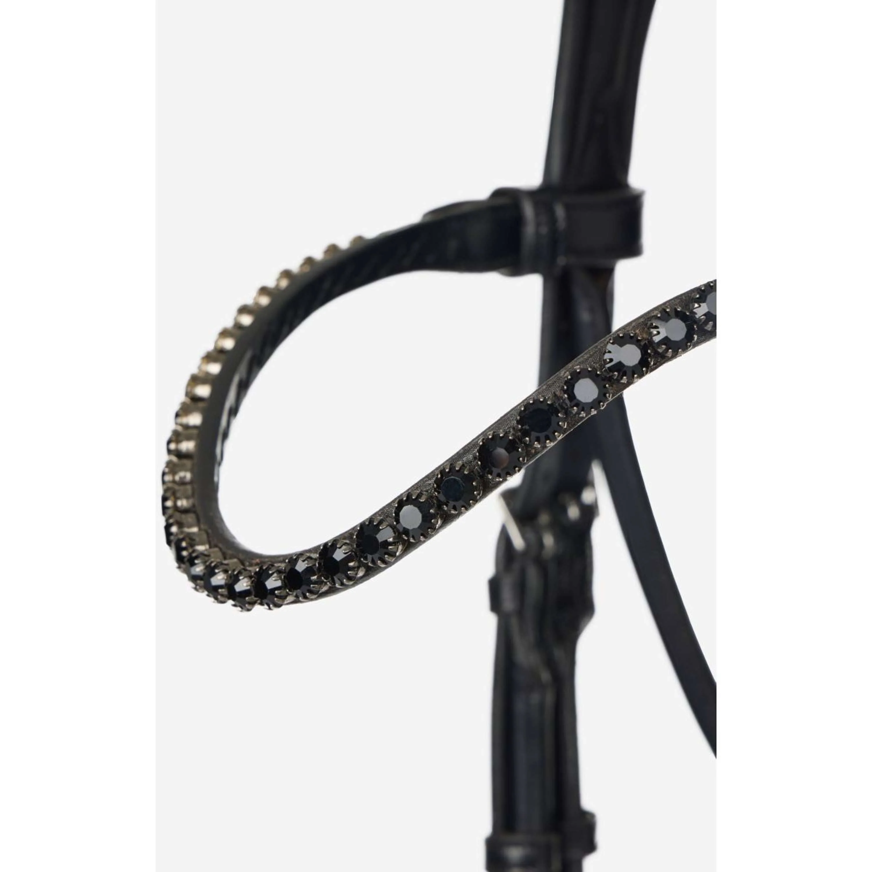 LeMieux Bride Kudos Patent Dressage Noir - Image 6
