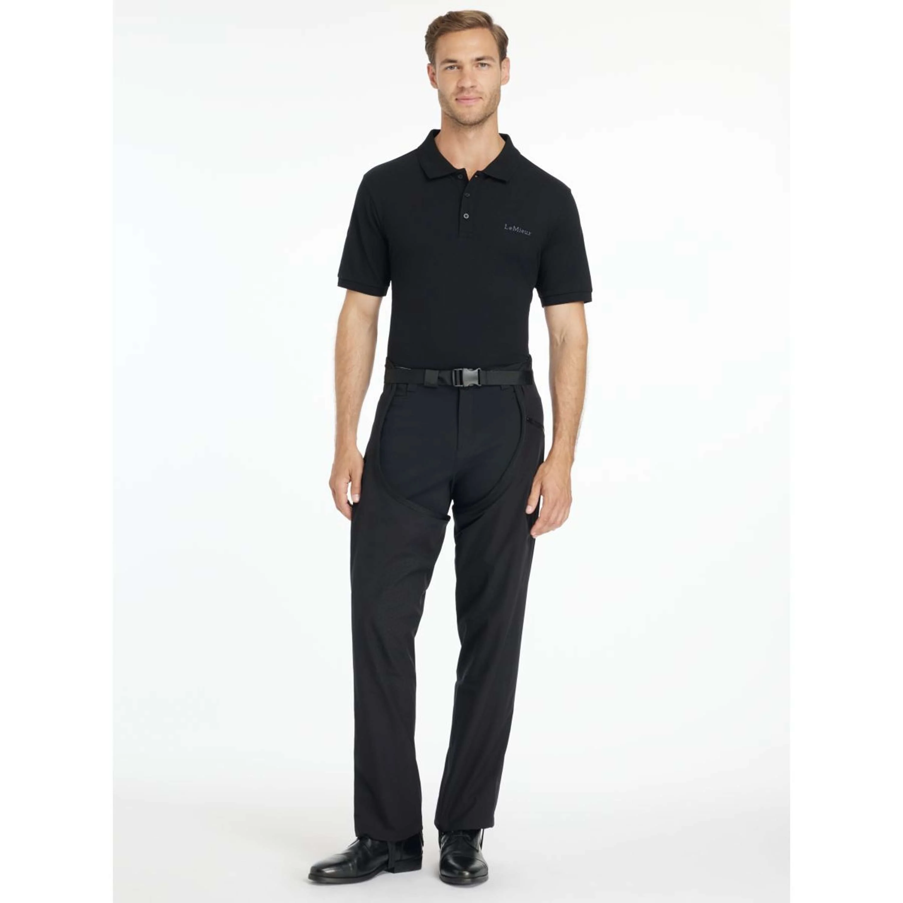 LeMieux Chaps Drytex Stormwear Étanche Noir - Image 2