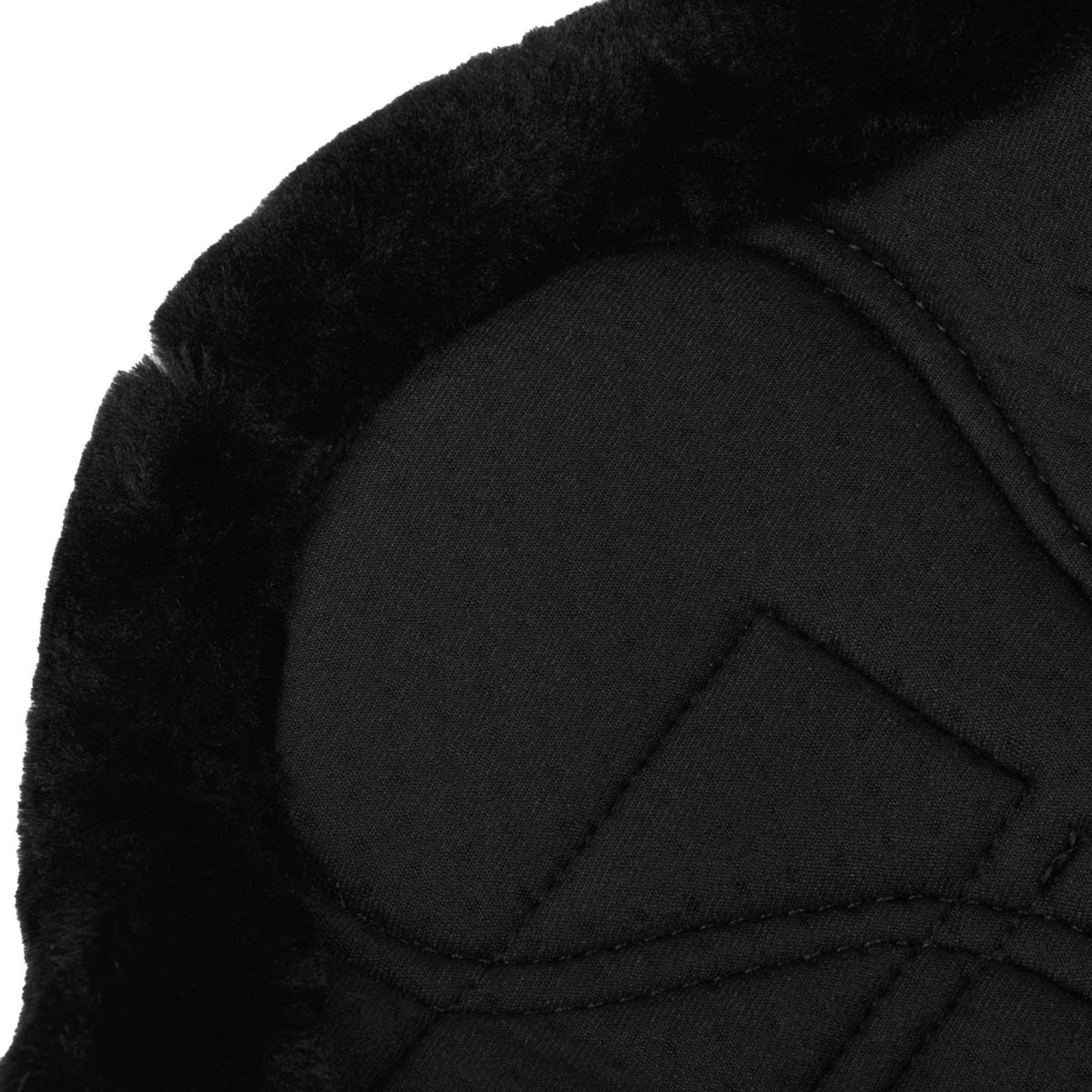 LeMieux Brushing Boots Fleece Edge Mesh Noir - Image 5