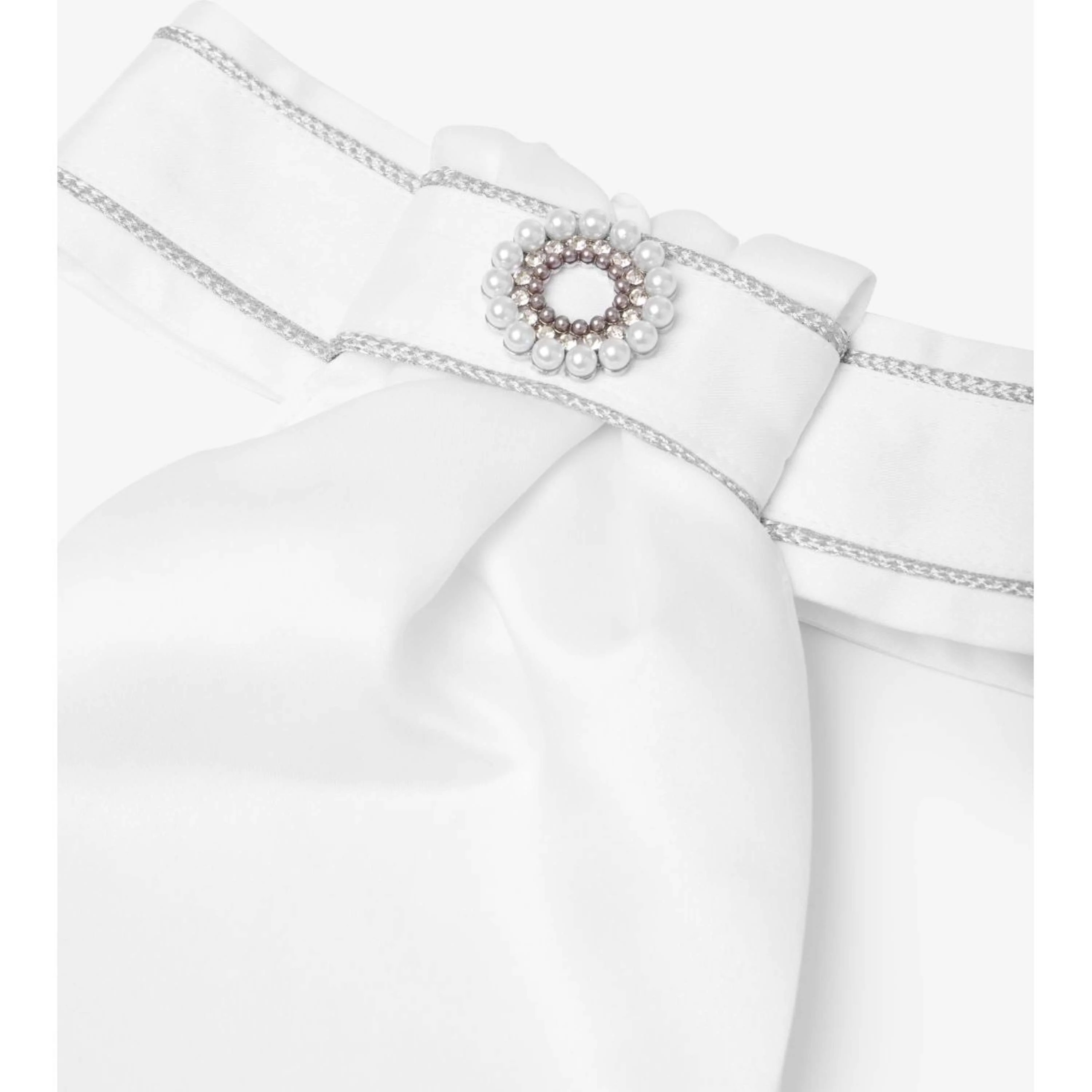 LeMieux Plastron Sparkle Blanc - Image 2