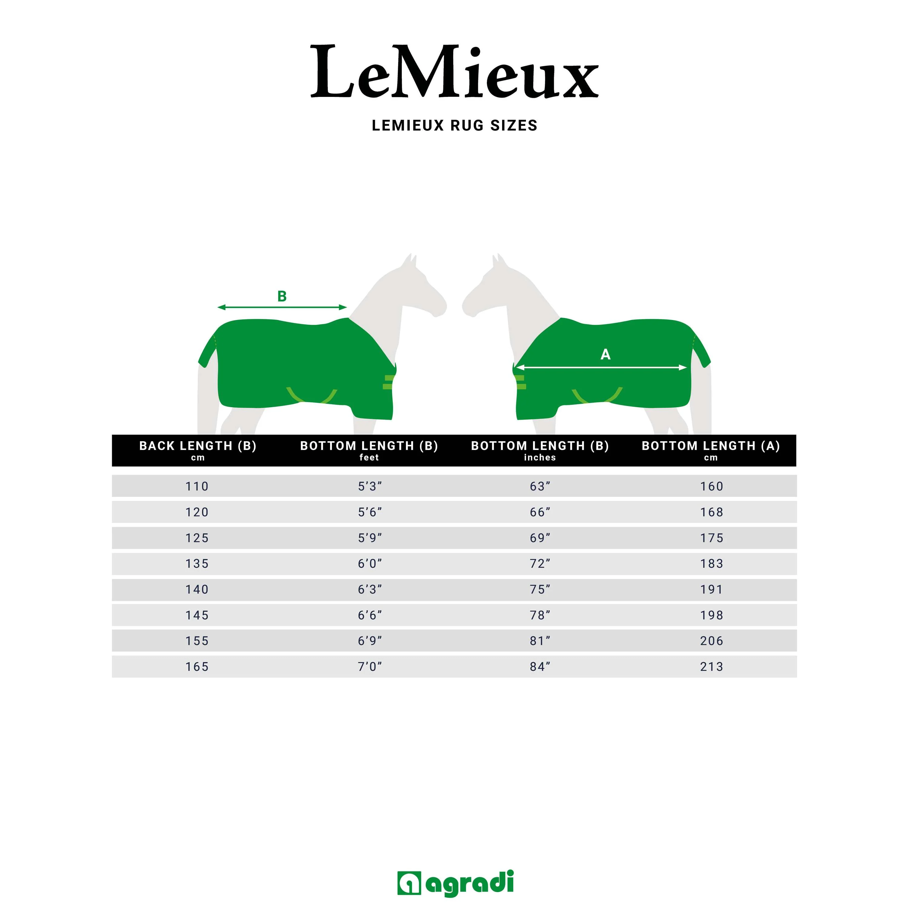 LeMieux Couverture 50g Marin - Image 2