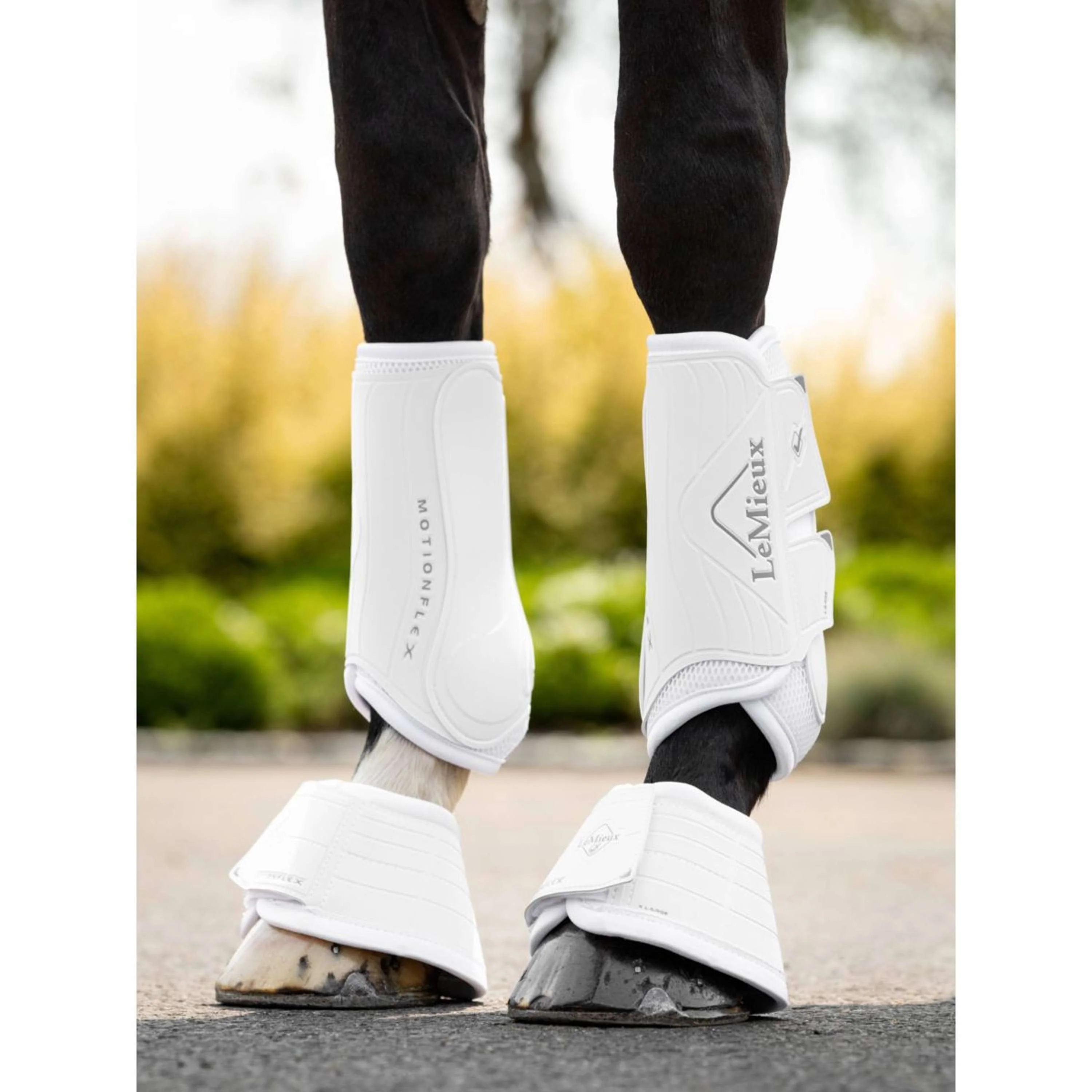 LeMieux Cloches d'Obstacles Motionflex OverReach Blanc - Image 4