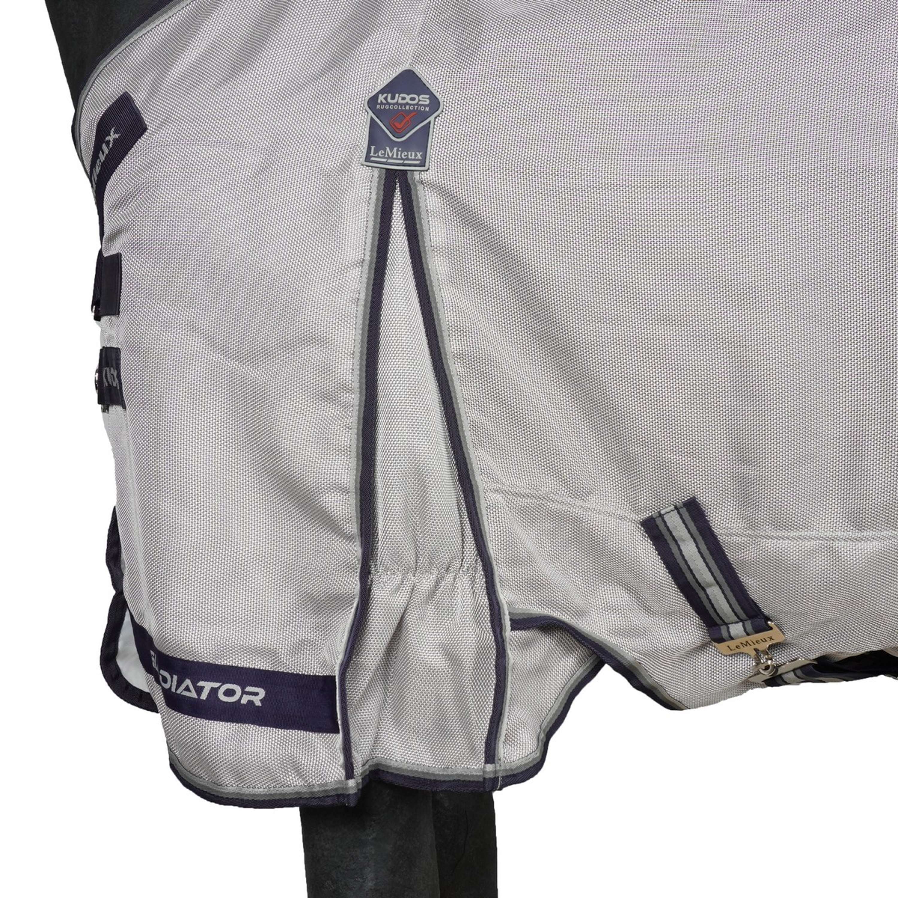 LeMieux Couverture Anti-Mouches Arika Kudos Gladiator Gris - Image 8